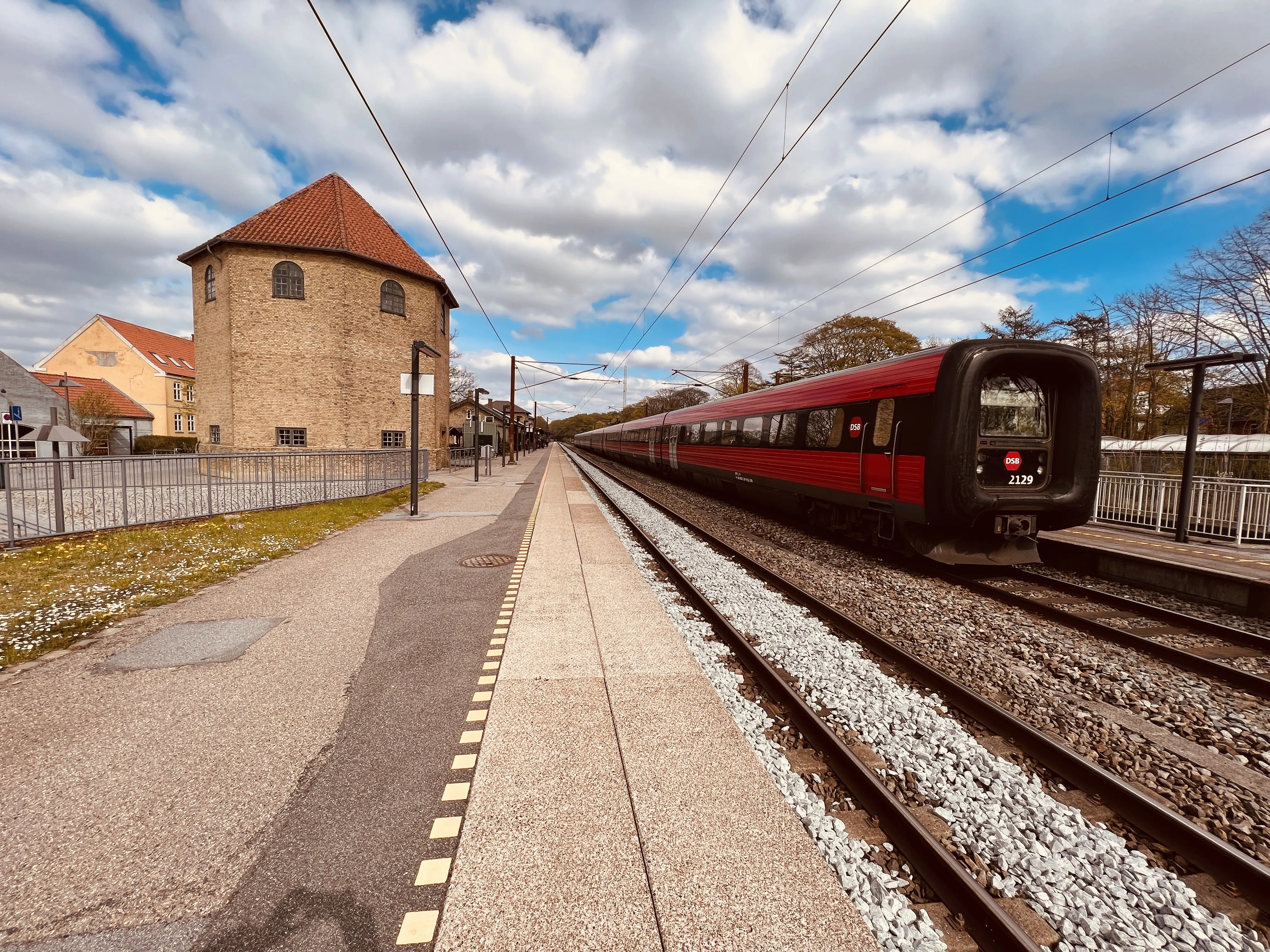 Billede af DSB ER 2029 fotograferet ud for Sorø Station.