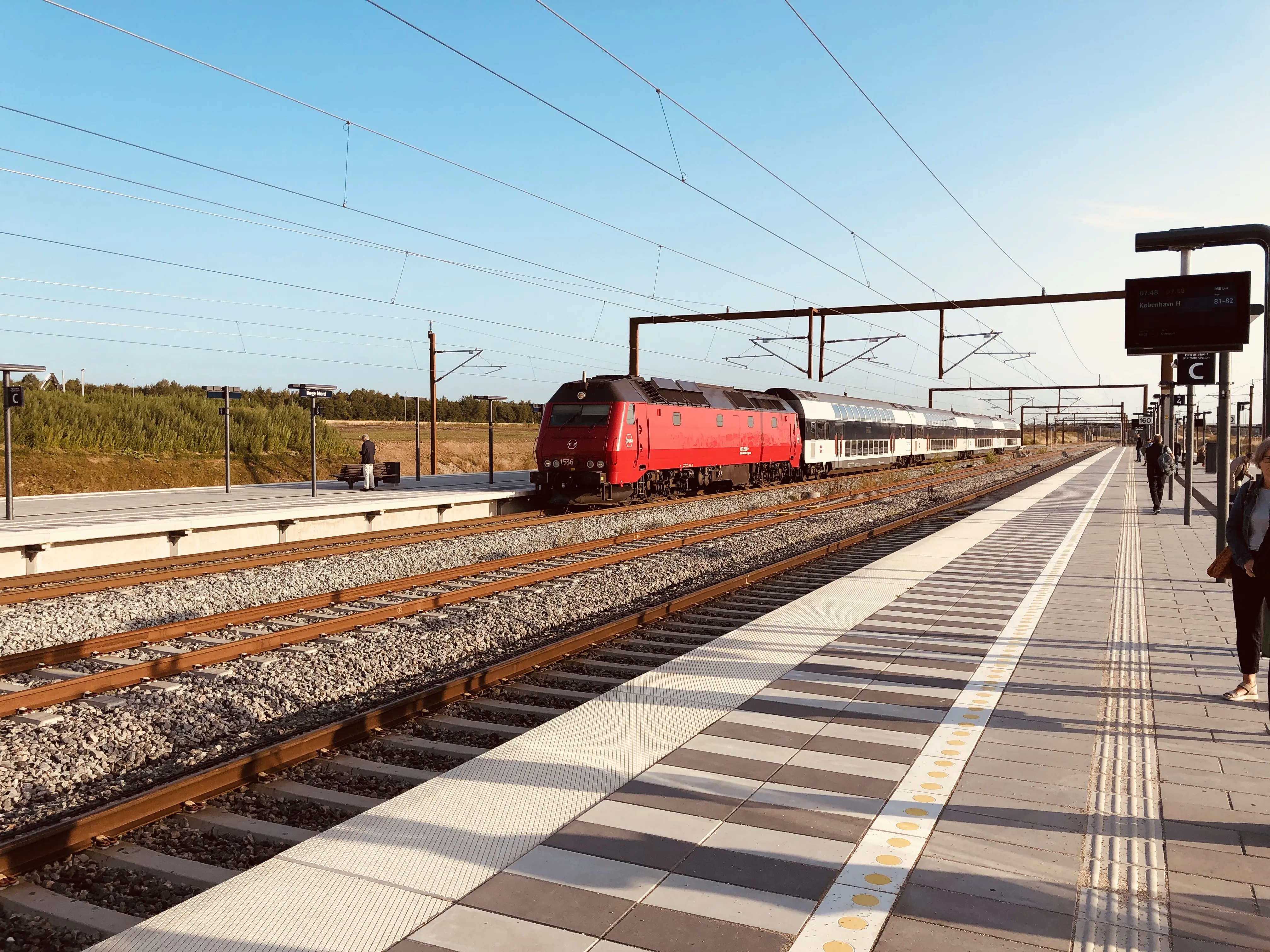 Billede af DSB ME 1536 fotograferet ud for Køge Nord Trinbræt.