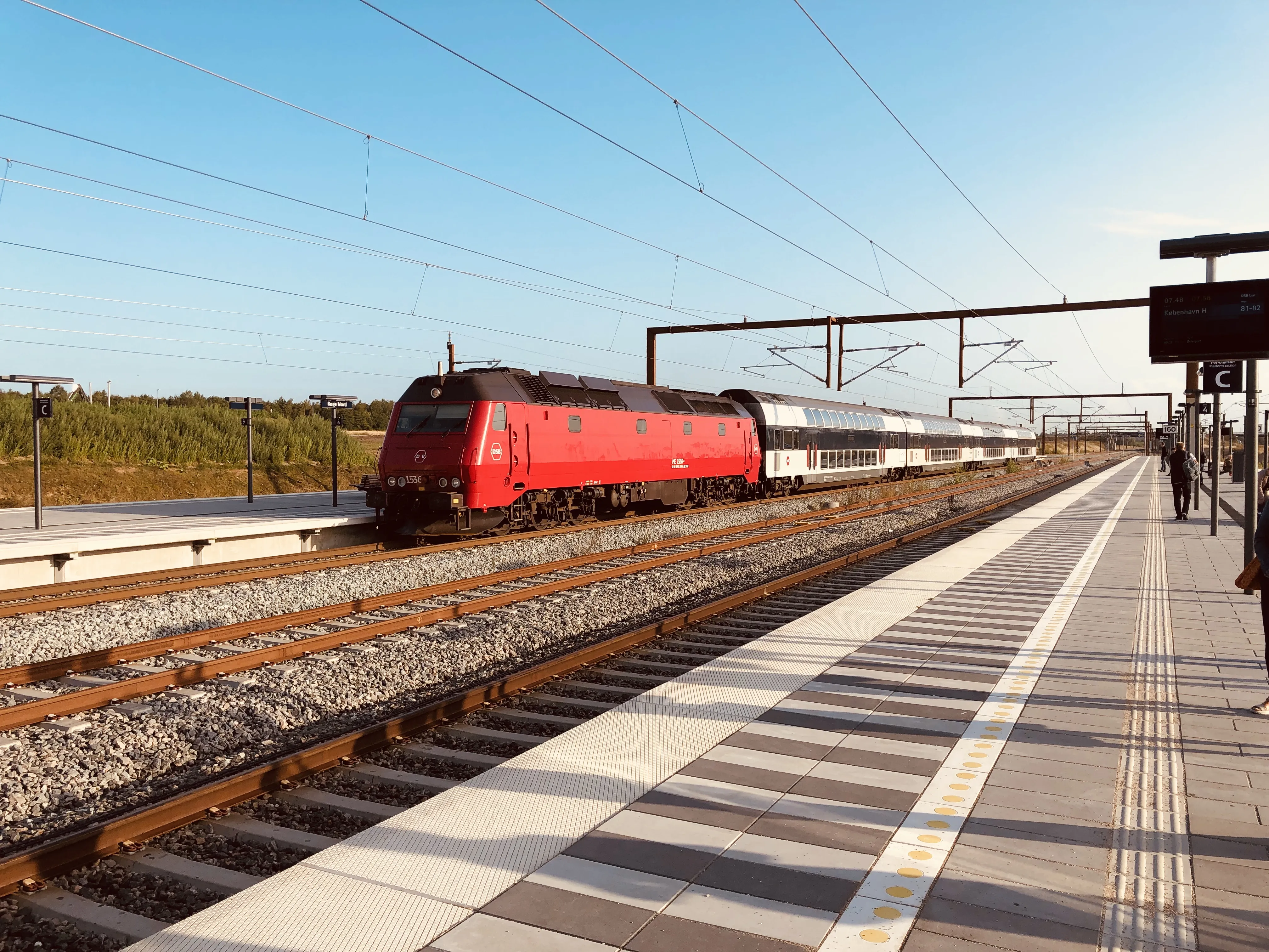 Billede af DSB ME 1536 fotograferet ud for Køge Nord Trinbræt.