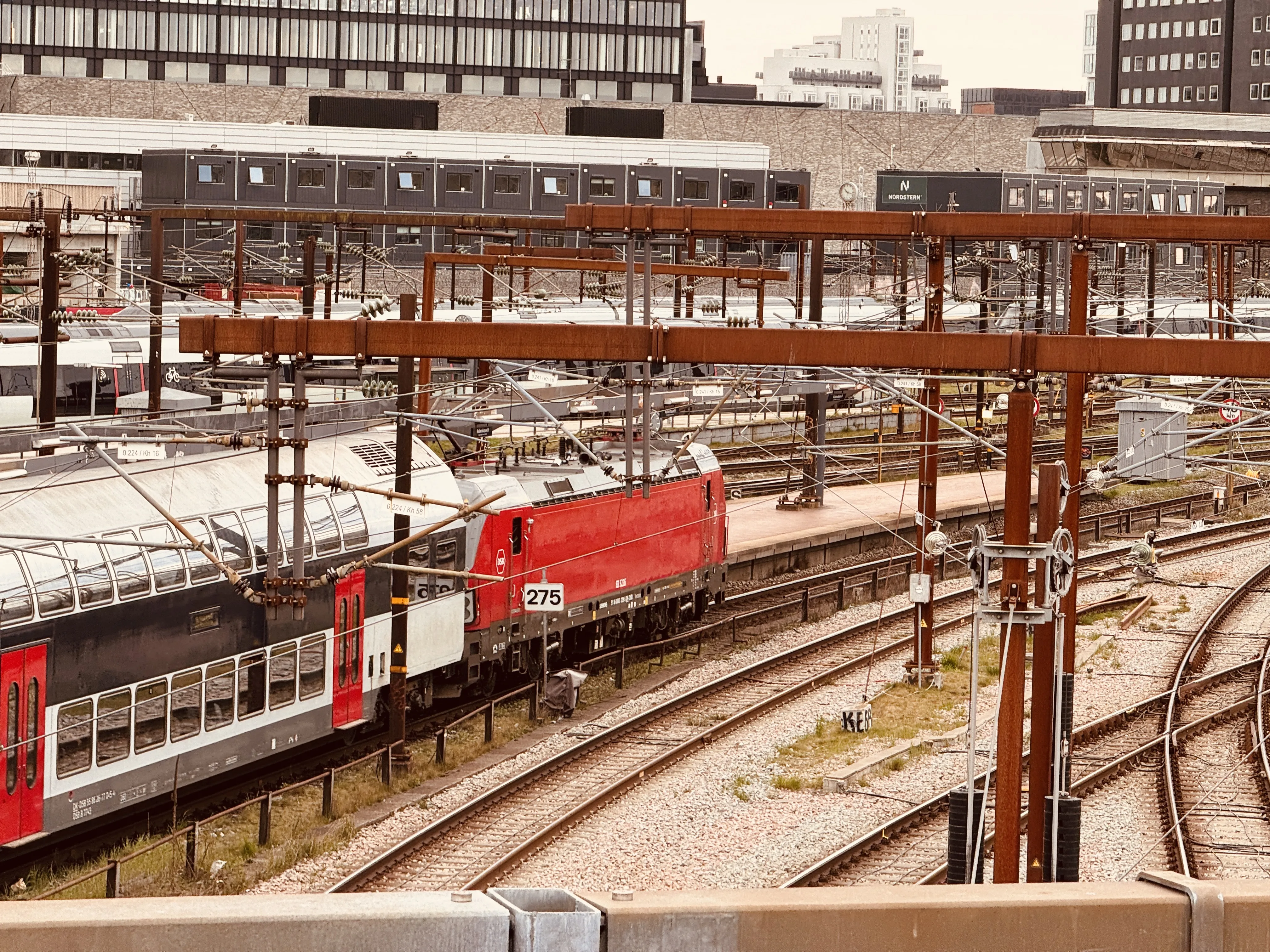 Billede af DSB EB 3226 fotograferet ud for København Hovedbanegård.