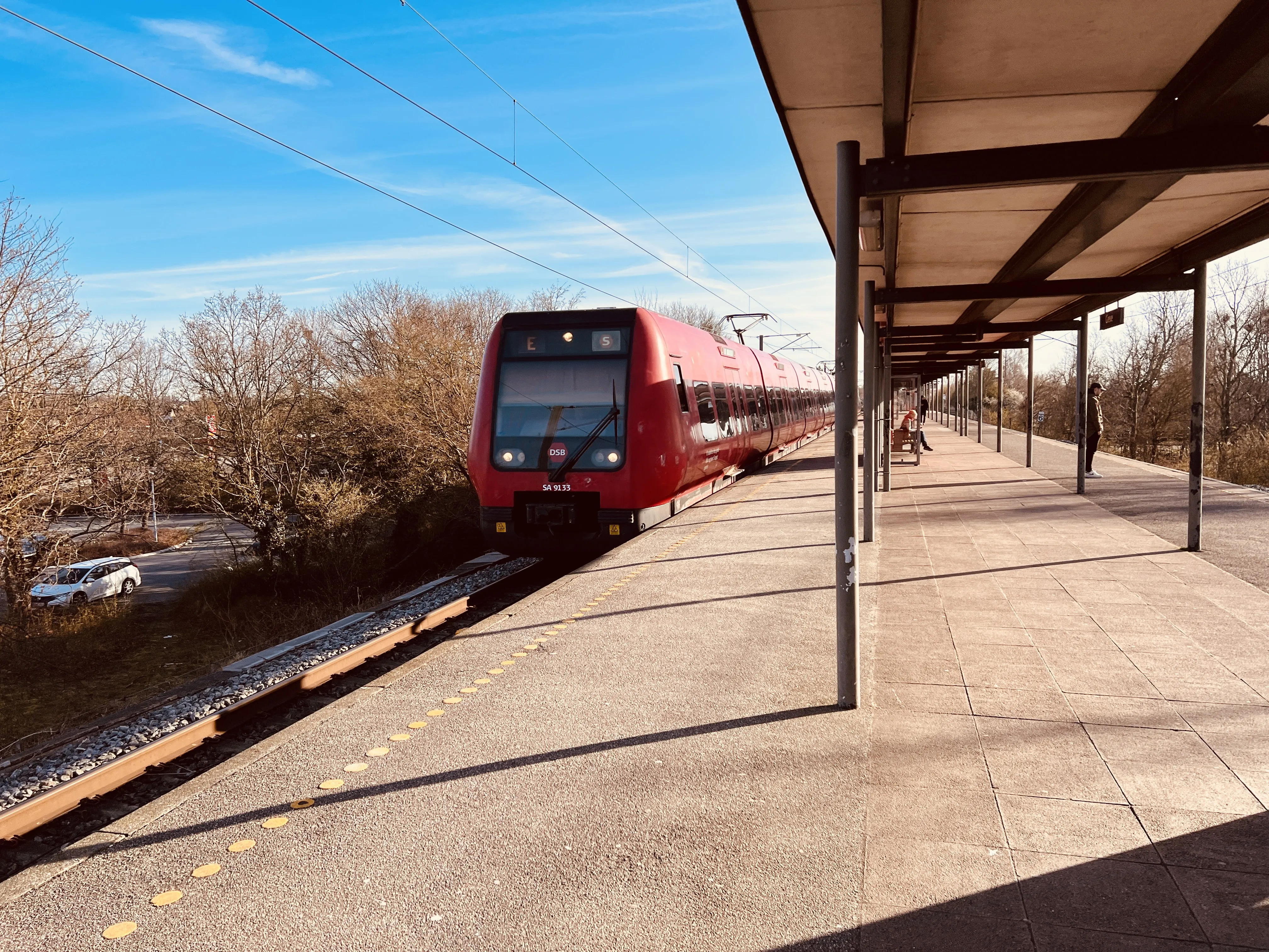 Billede af DSB SA 8133 fotograferet ud for Greve S-togstrinbræt.