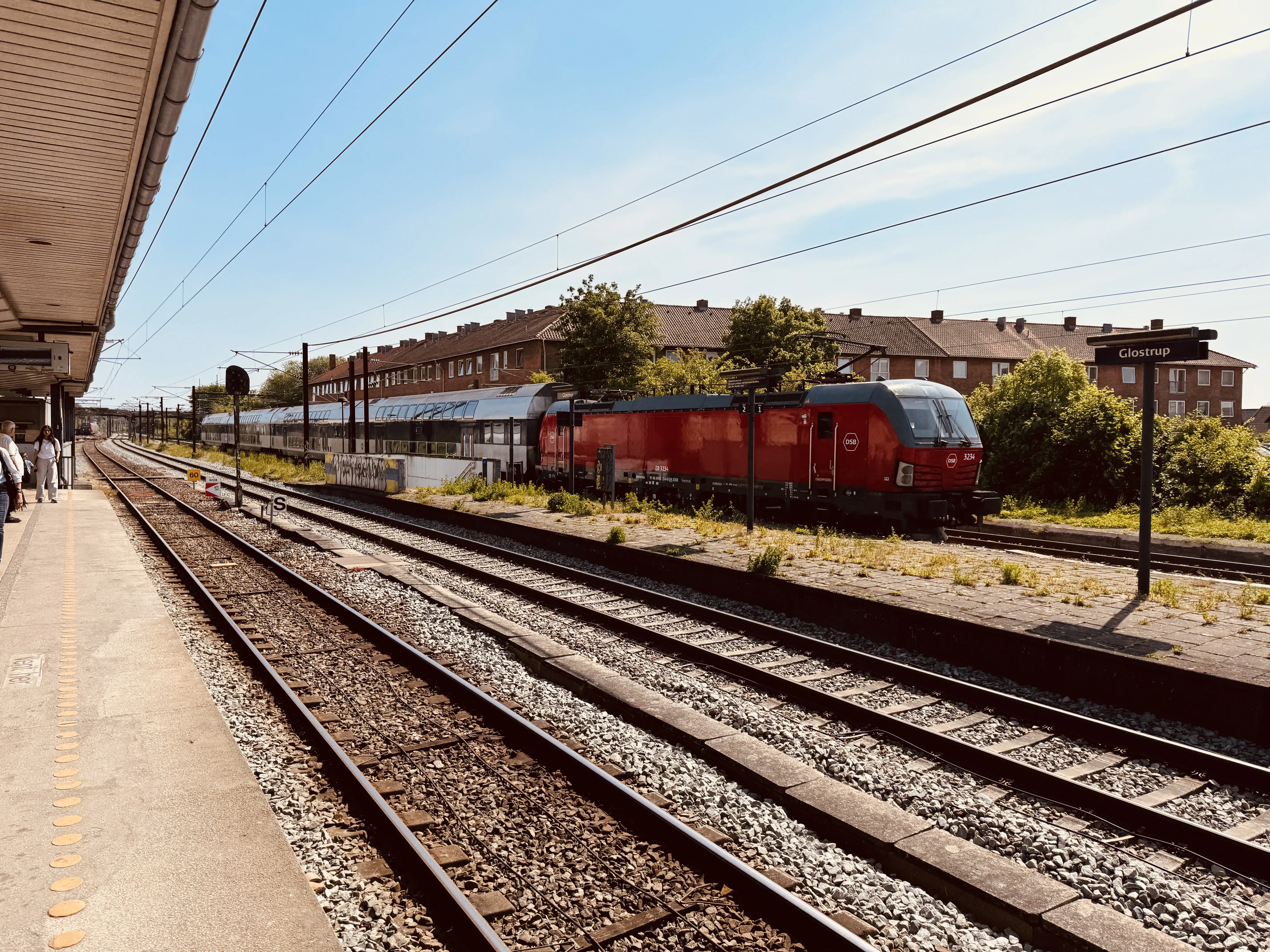 Billede af DSB EB 3234 fotograferet ud for København Hovedbanegård.