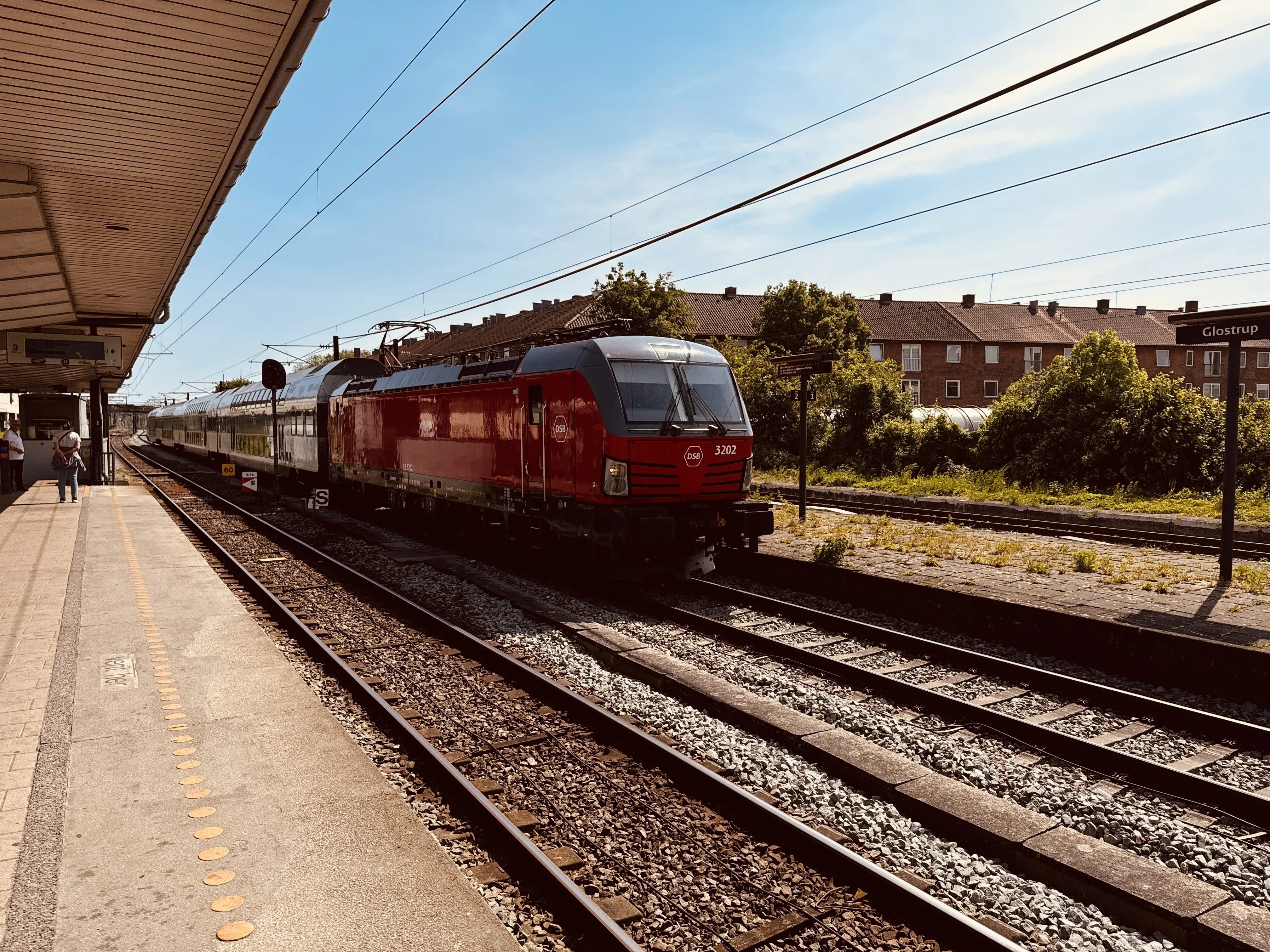 Billede af DSB EB 3202 fotograferet ud for København Hovedbanegård.