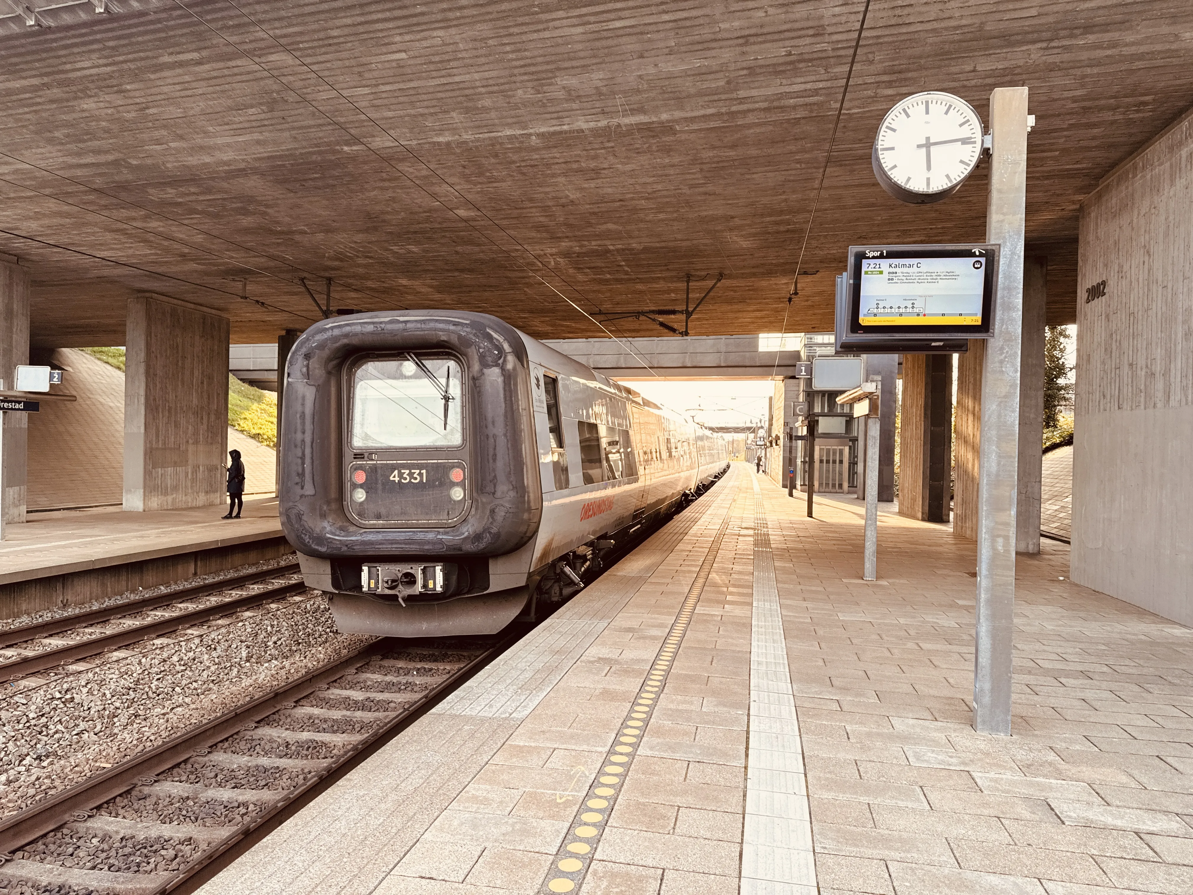 Billede af DSB ET  4331 fotograferet ud for Ørestad Trinbræt.