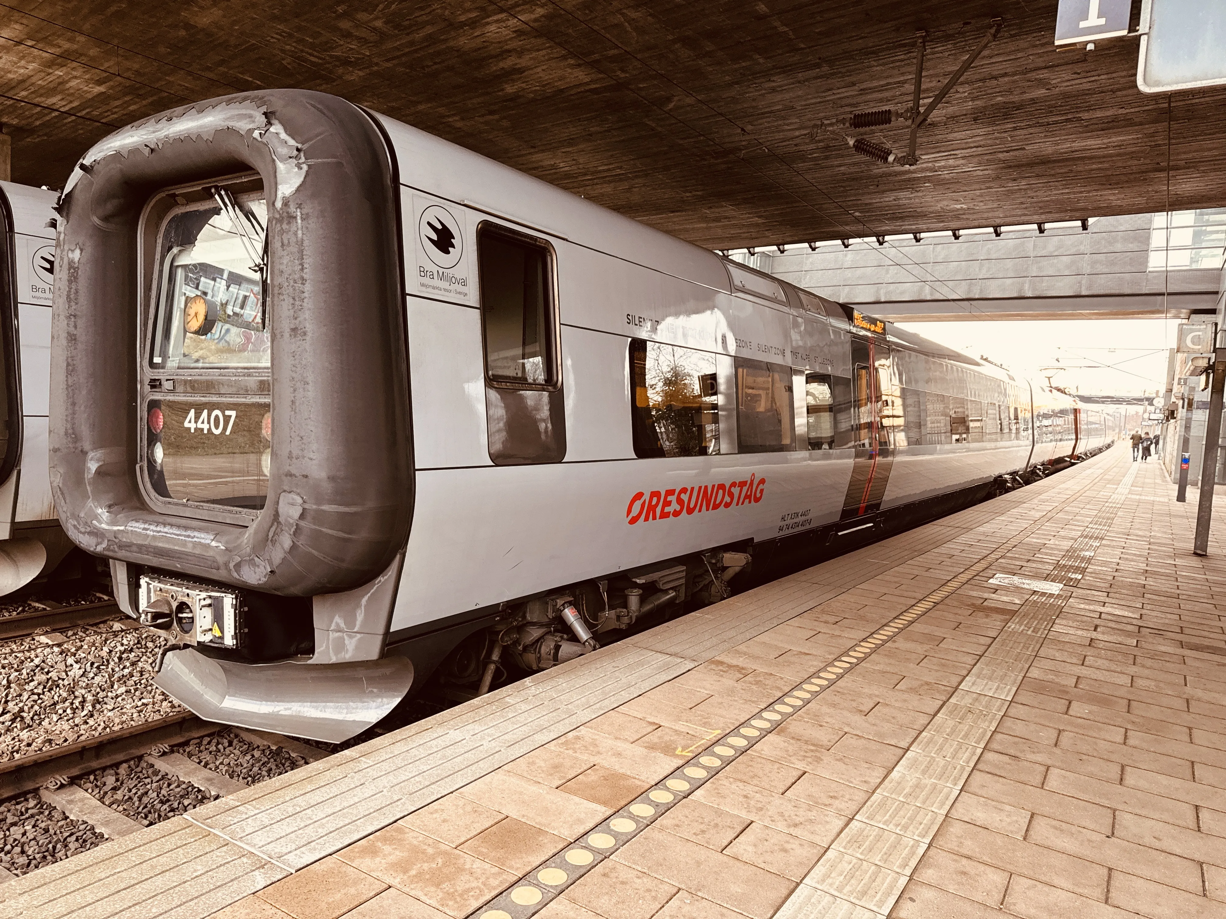 Billede af DSB ET 4407 fotograferet ud for Ørestad Trinbræt.