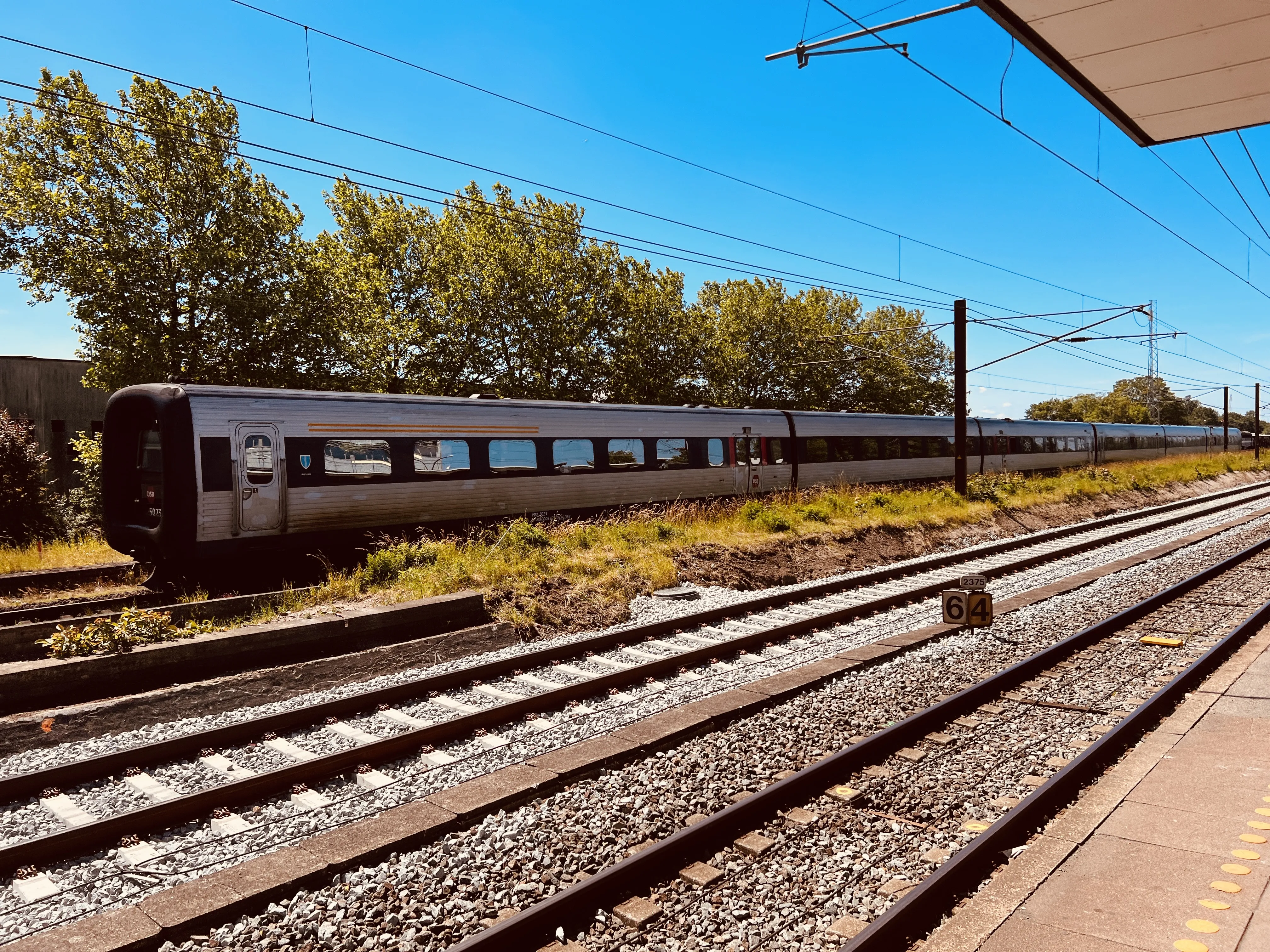 Billede af DSB MF 5023 fotograferet ud for Taastrup S-togstrinbræt.