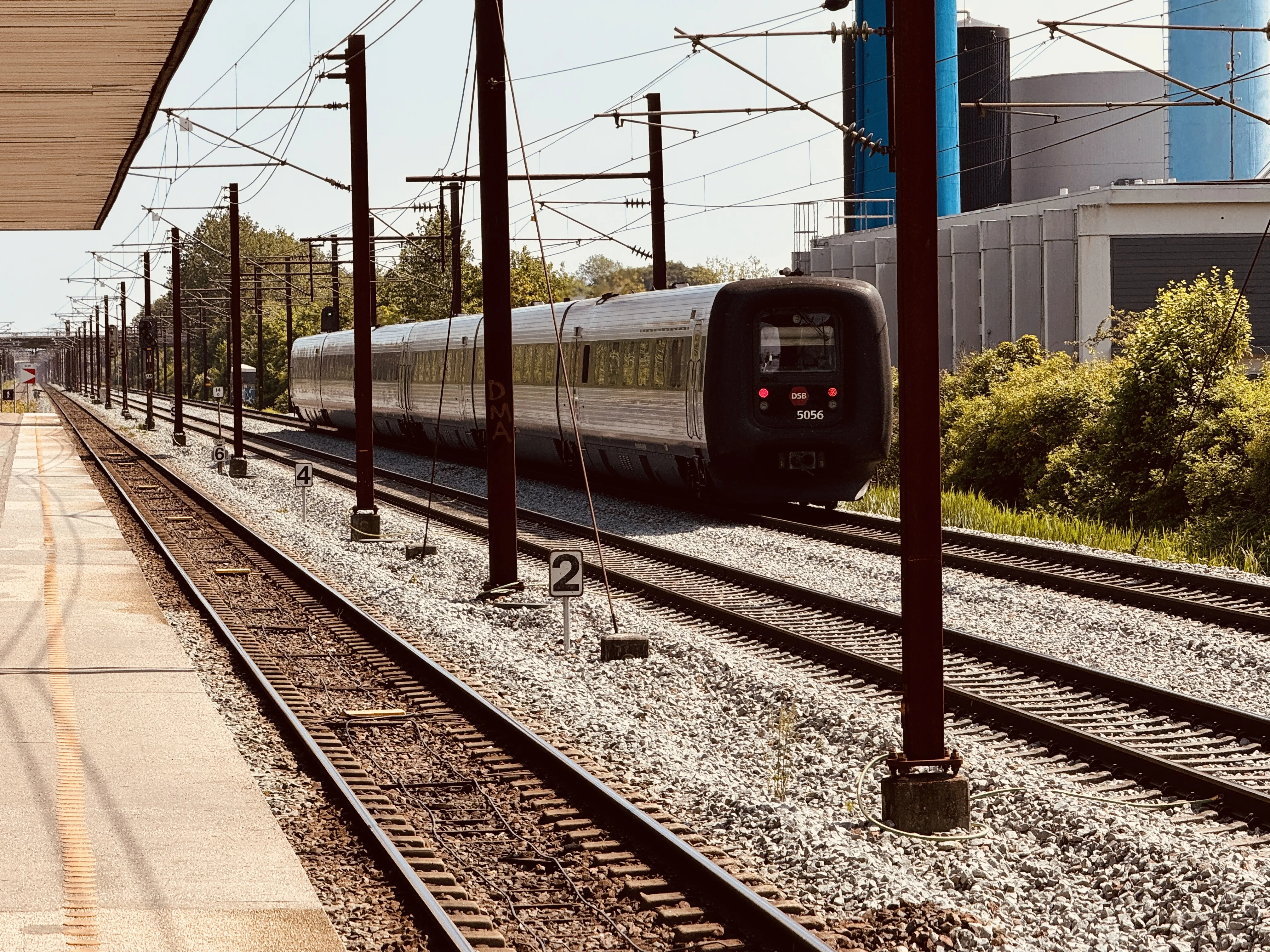 Billede af DSB MF 5056 fotograferet ud for Albertslund S-togstrinbræt.