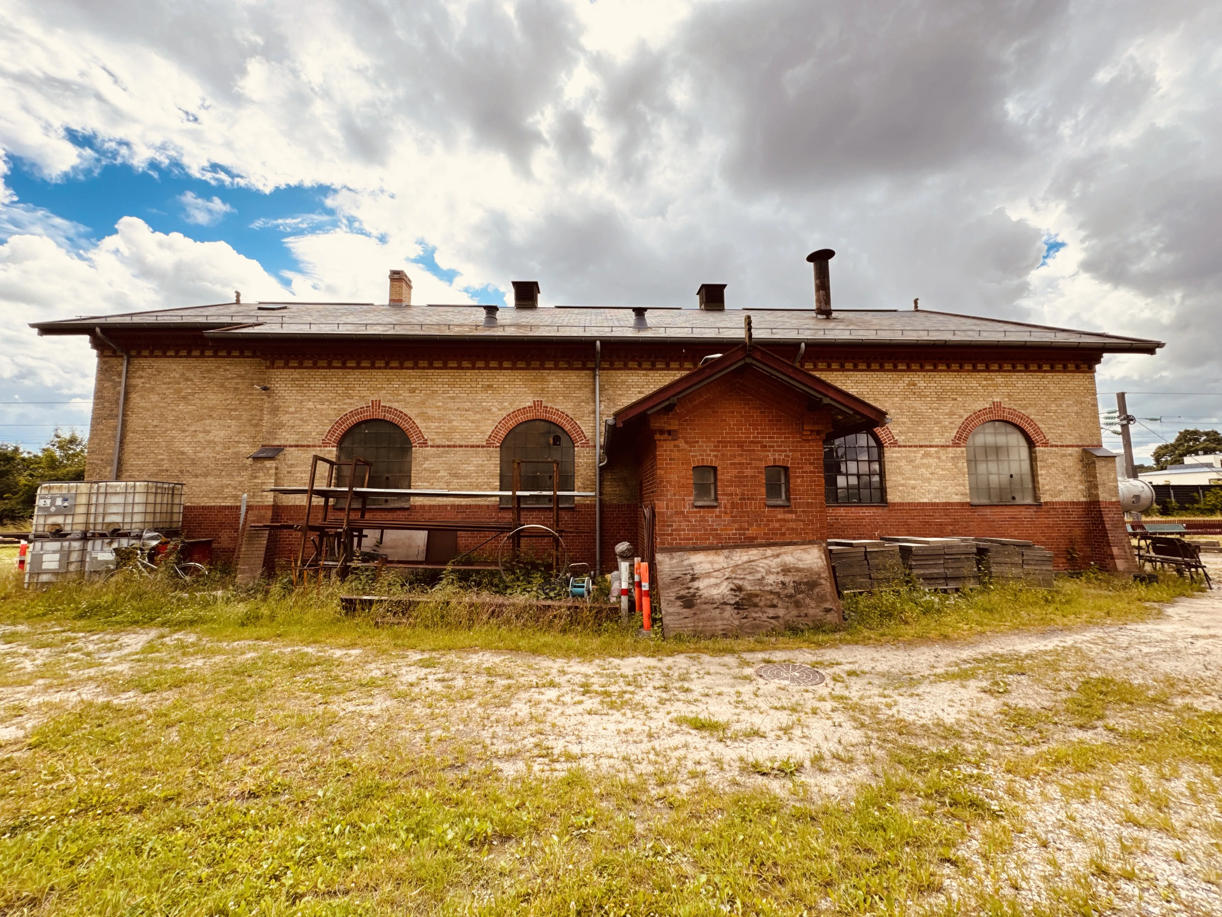 Billede af Rungsted Kyst Stations remise.