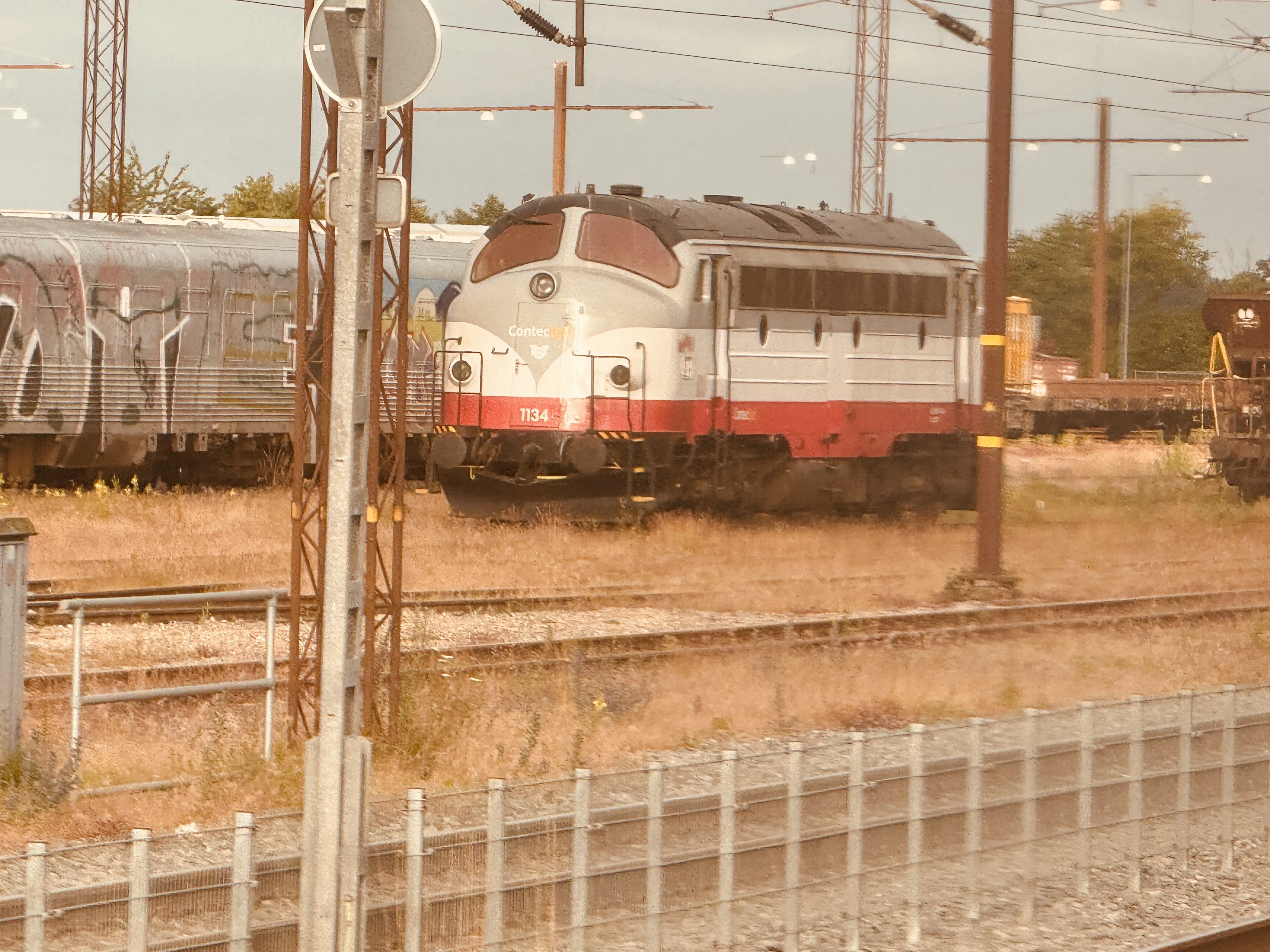 Billede af Contec MY 1134, tidligere DSB MY 1134 fotograferet ud for Ringsted Station.