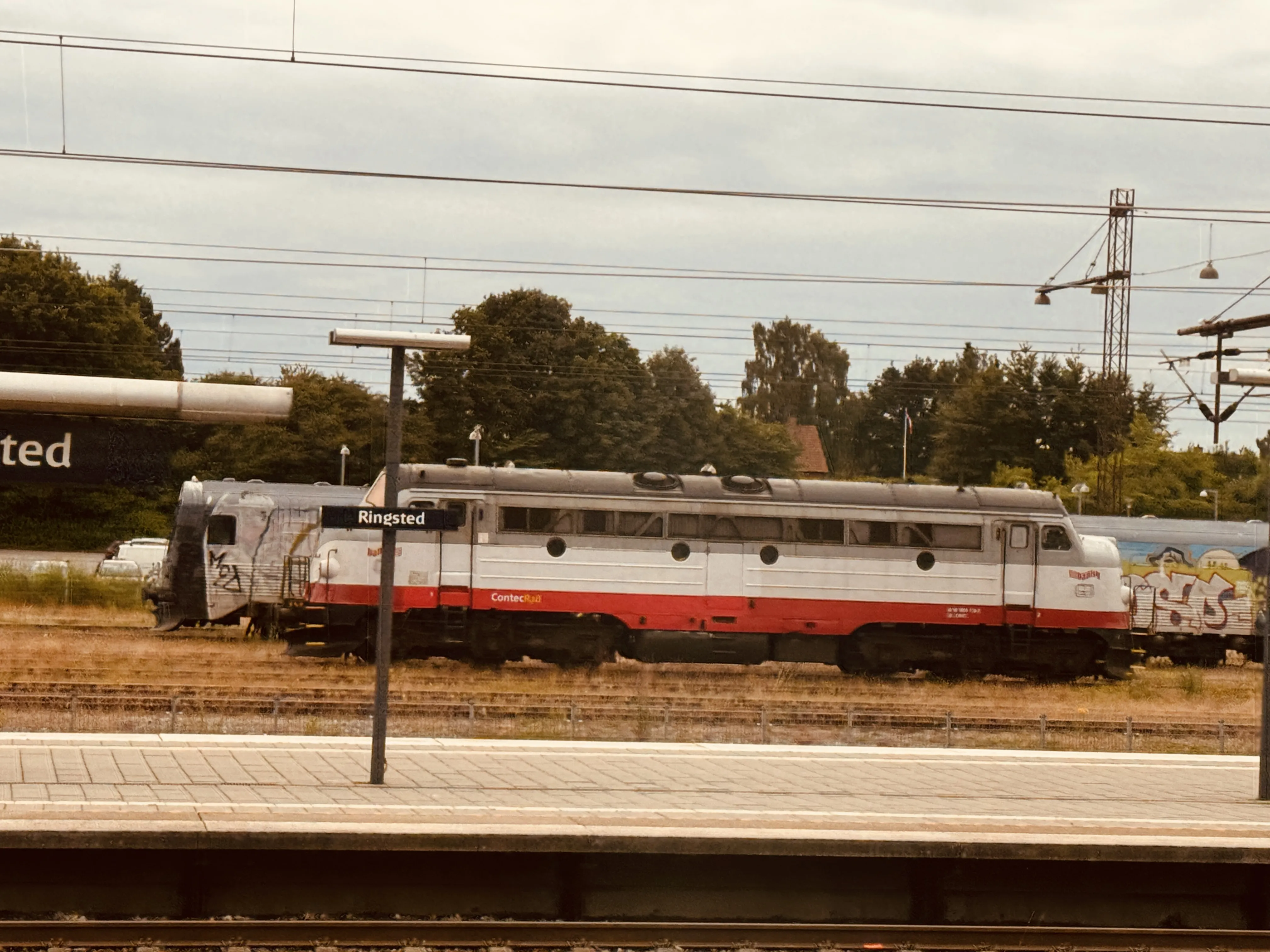 Billede af Contec MY 1134, tidligere DSB MY 1134 fotograferet ud for Ringsted Station.