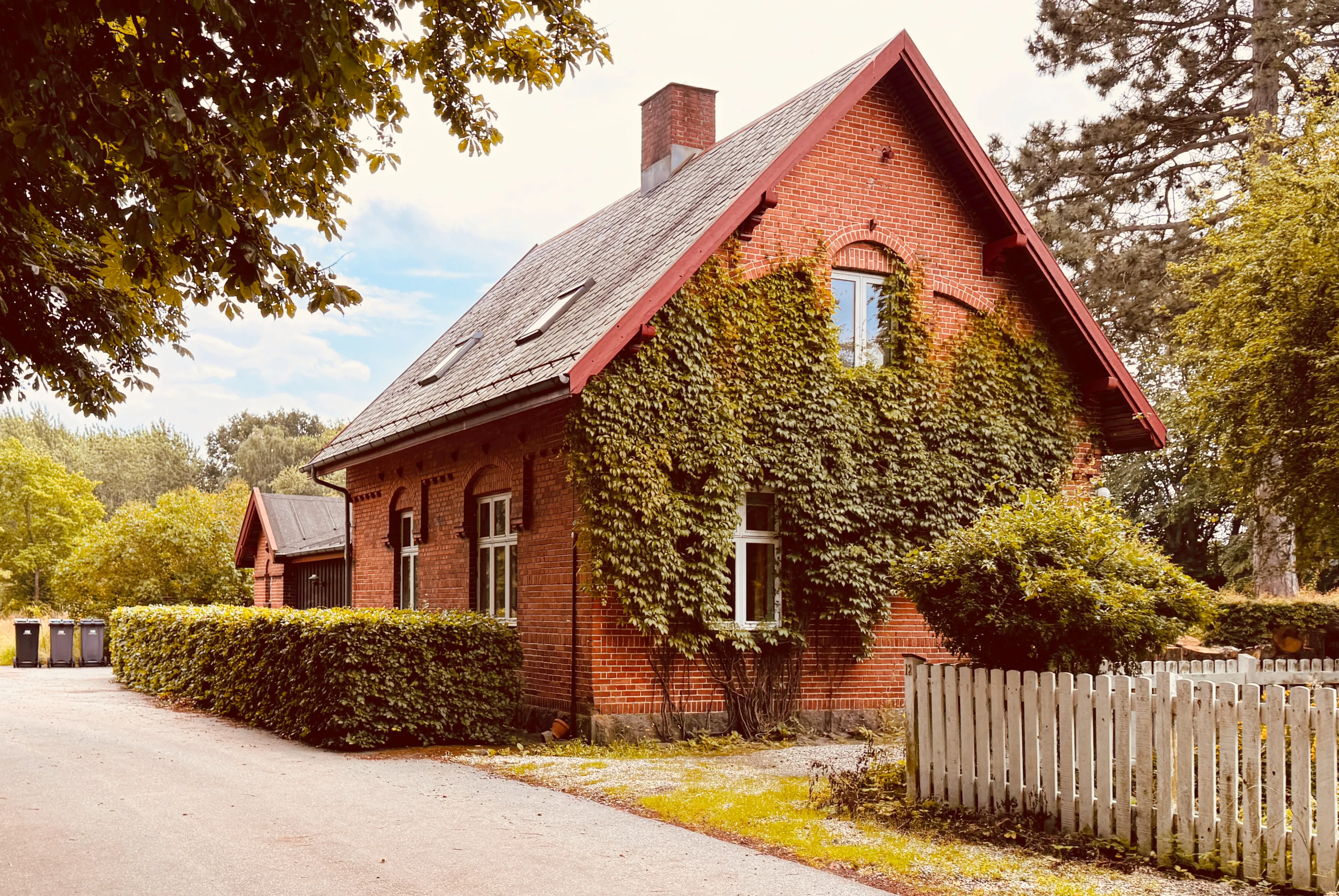 Billede af Vassingerød Station.