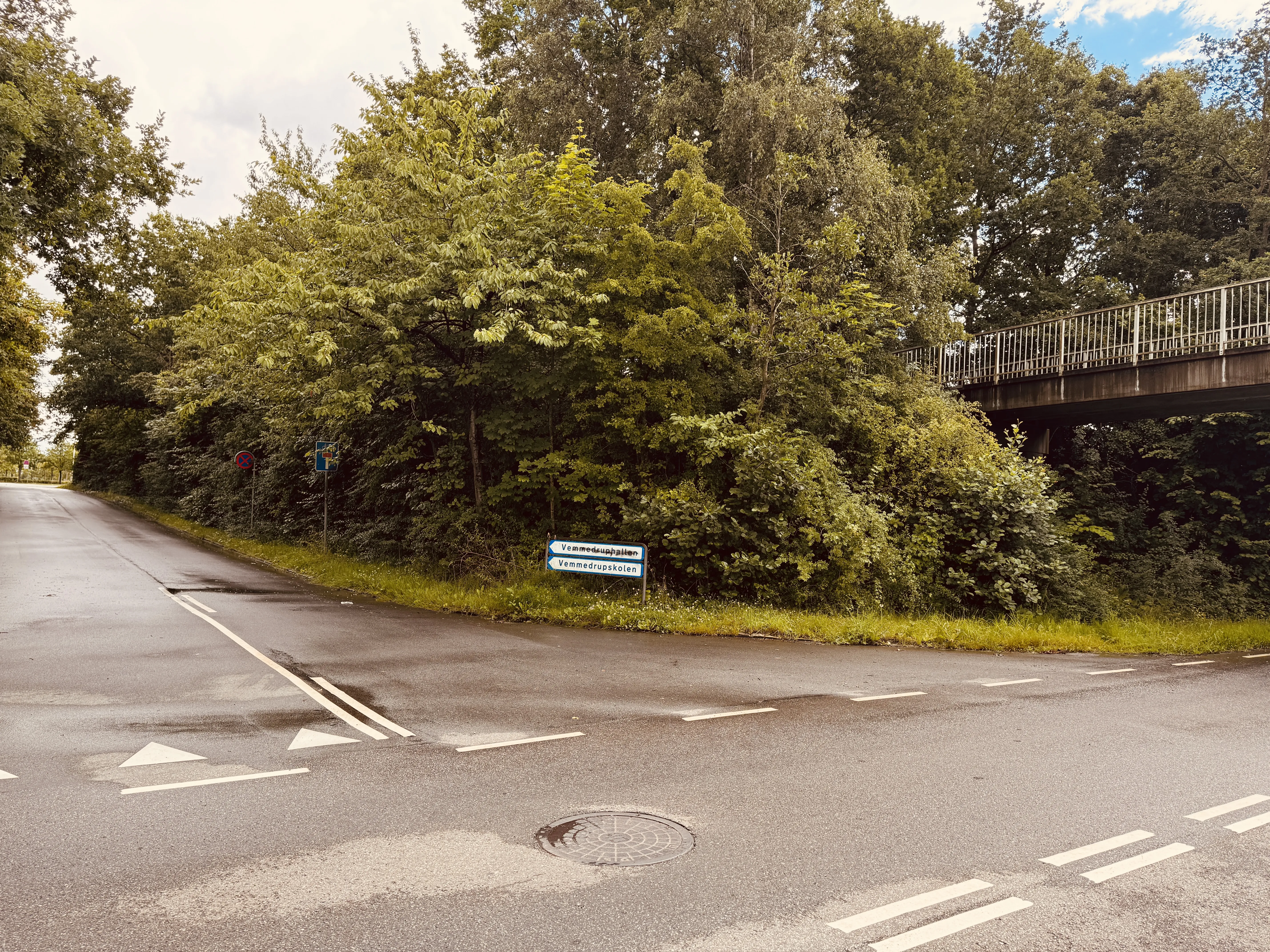 Billede af Lundsgaardsvej Trinbræt - Trinbræt er nedrevet, men Lundsgaardsvej Trinbræt har ligget her.