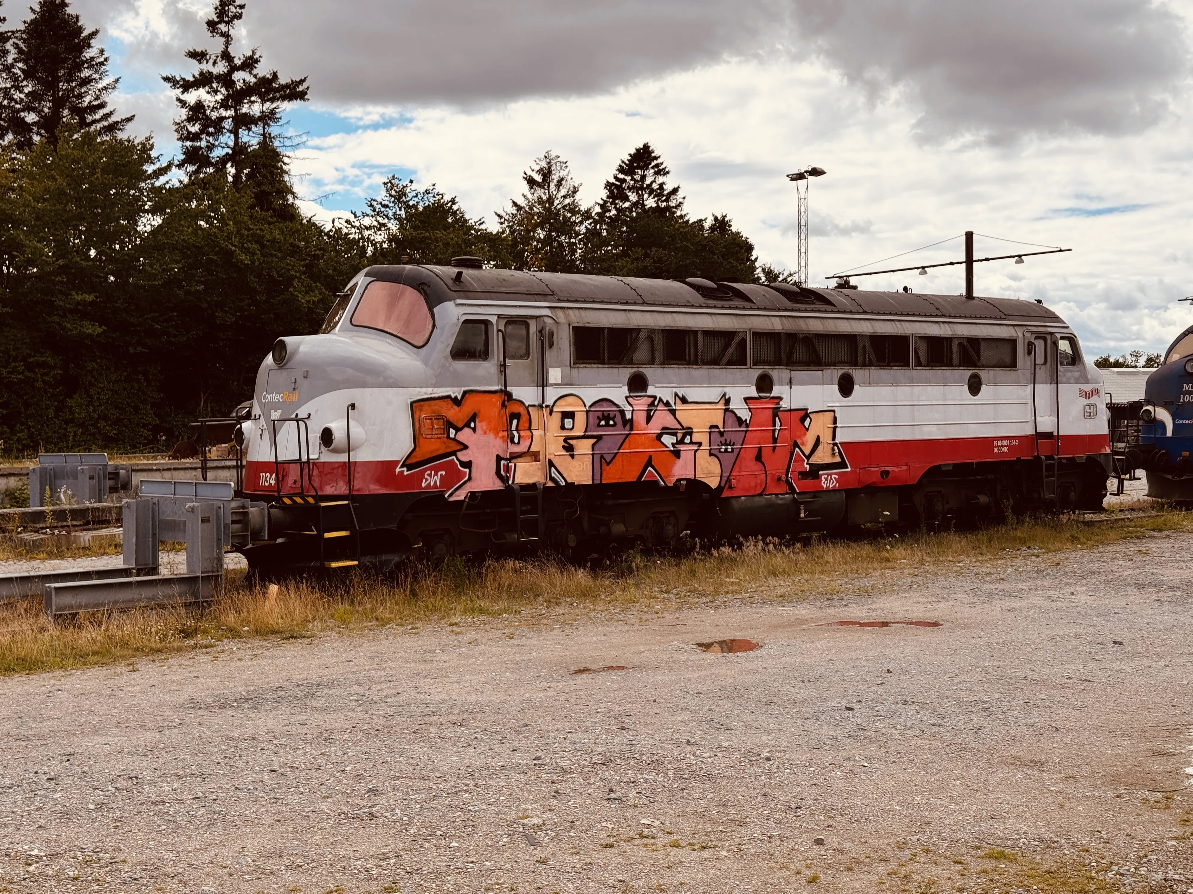 Billede af Contec MY 1134, tidligere DSB MY 1134 fotograferet ud for Ringsted Station.