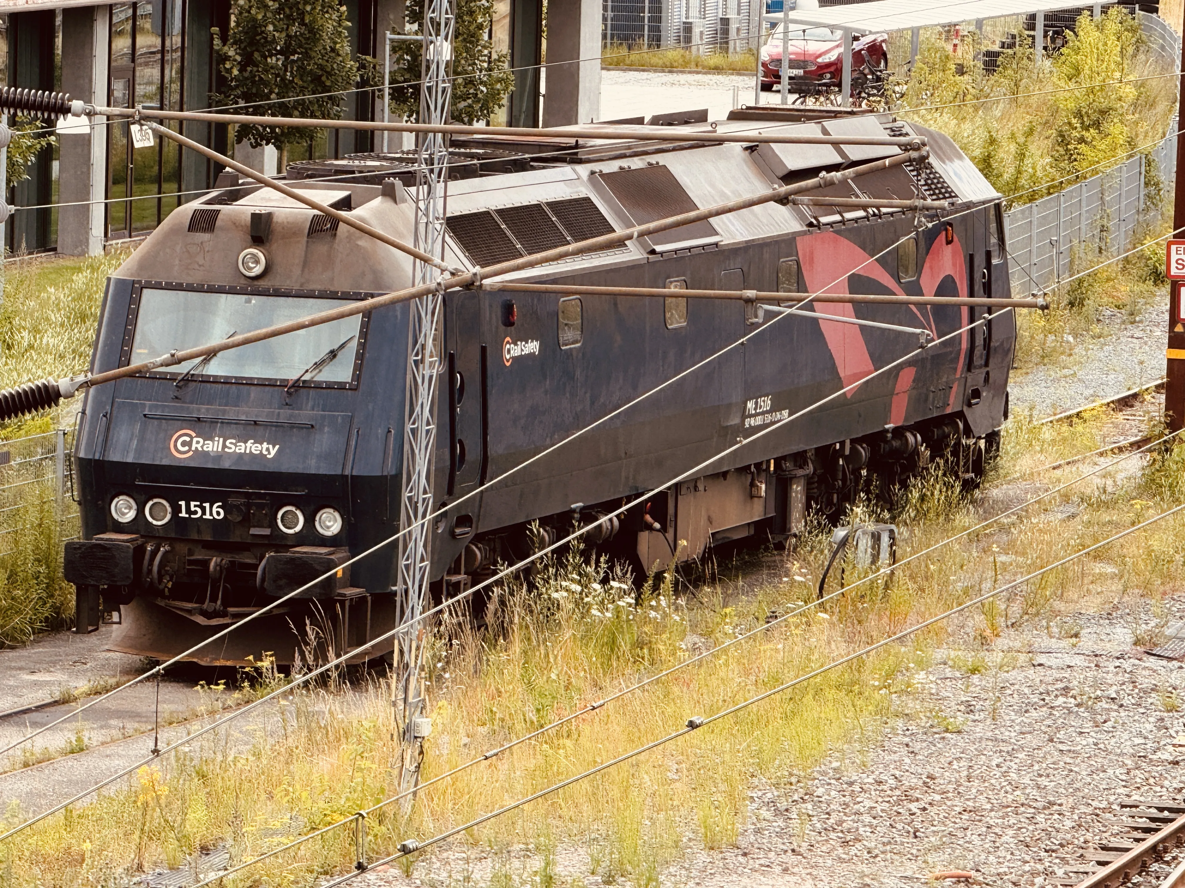 Billede af CRSA 1516, tidligere DSB ME 1516 fotograferet ud for Ringsted Station.