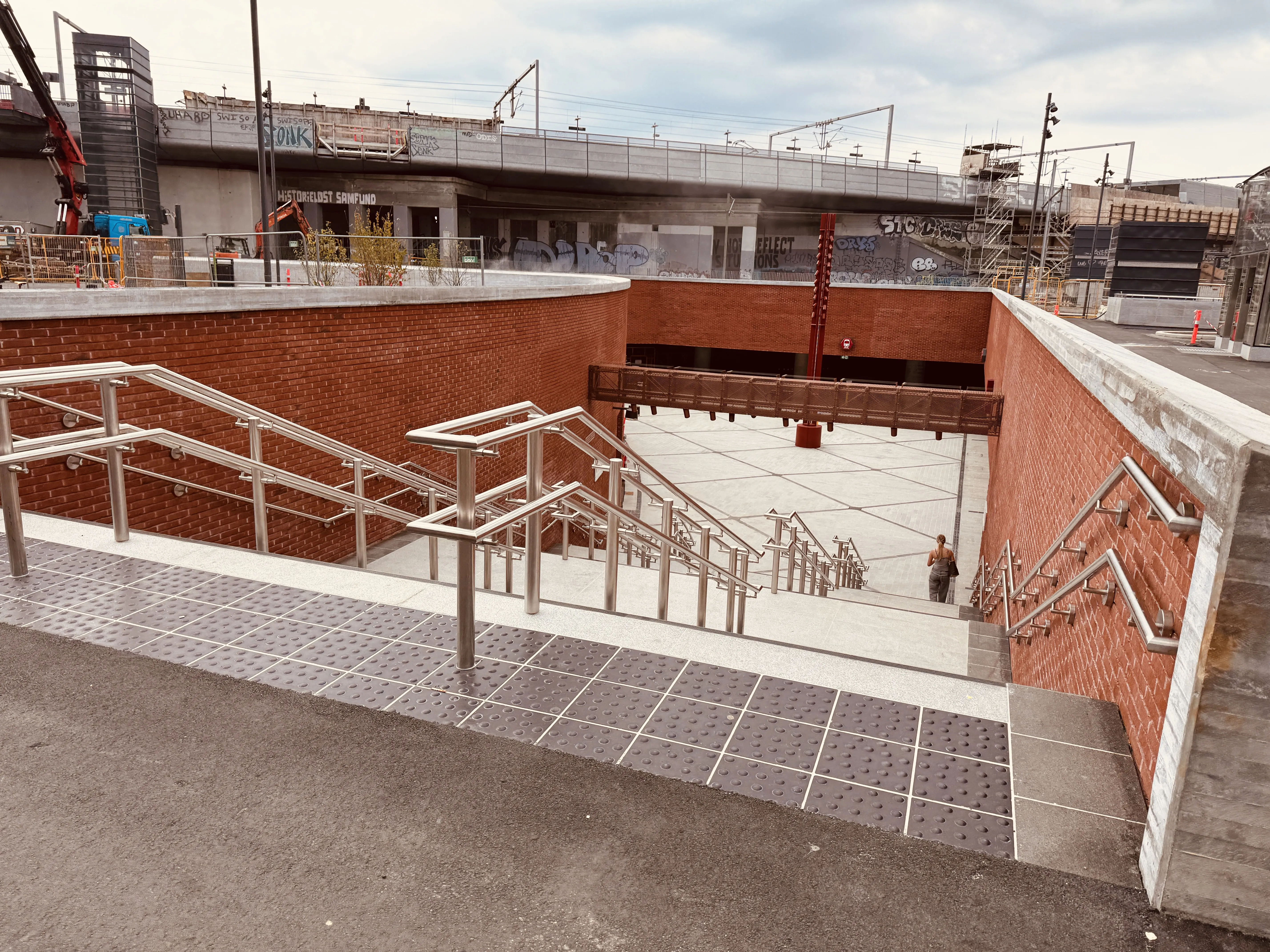 Billede af København Syd Metrostation.