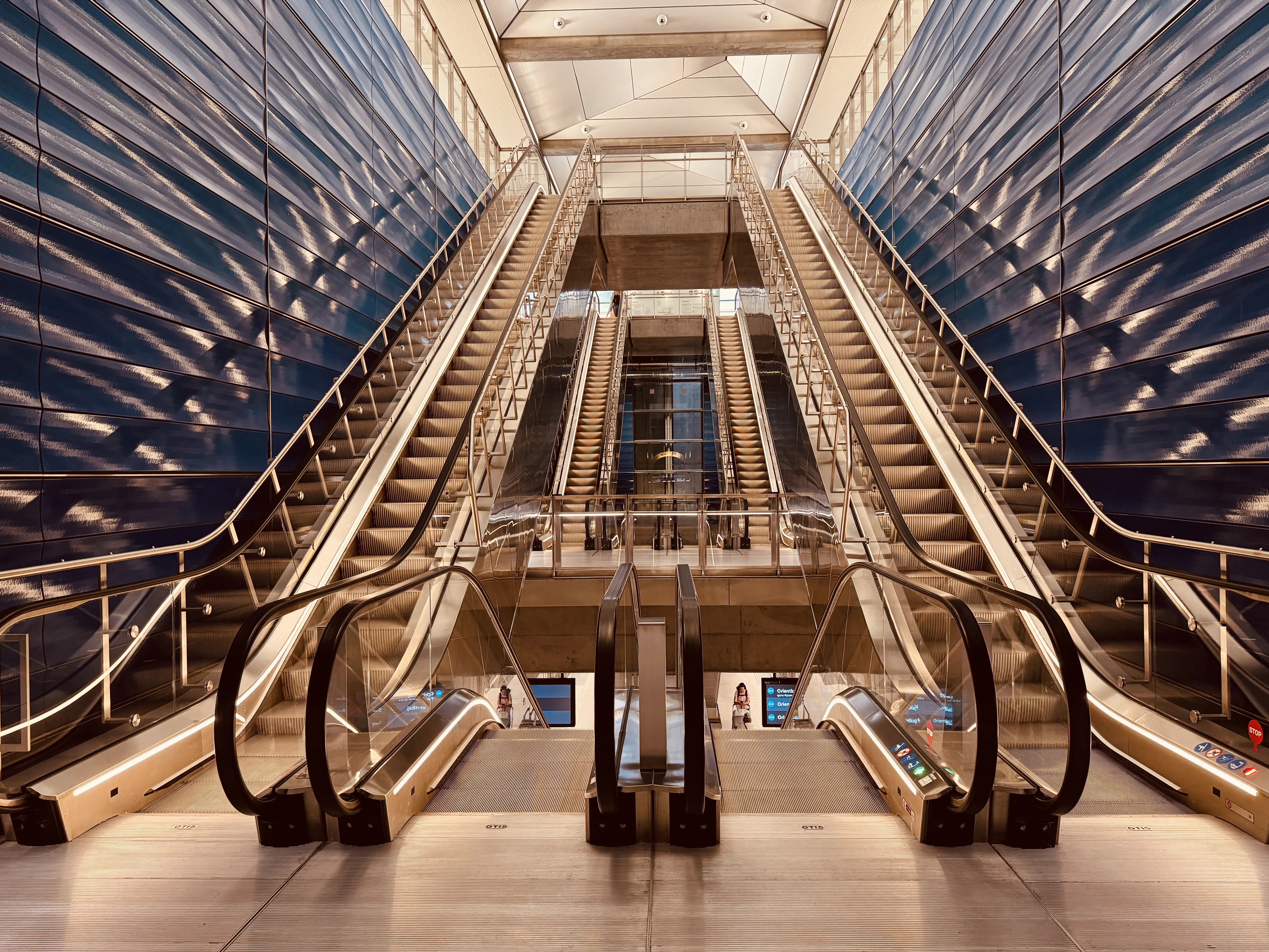 Billede af København Syd Metrostation.