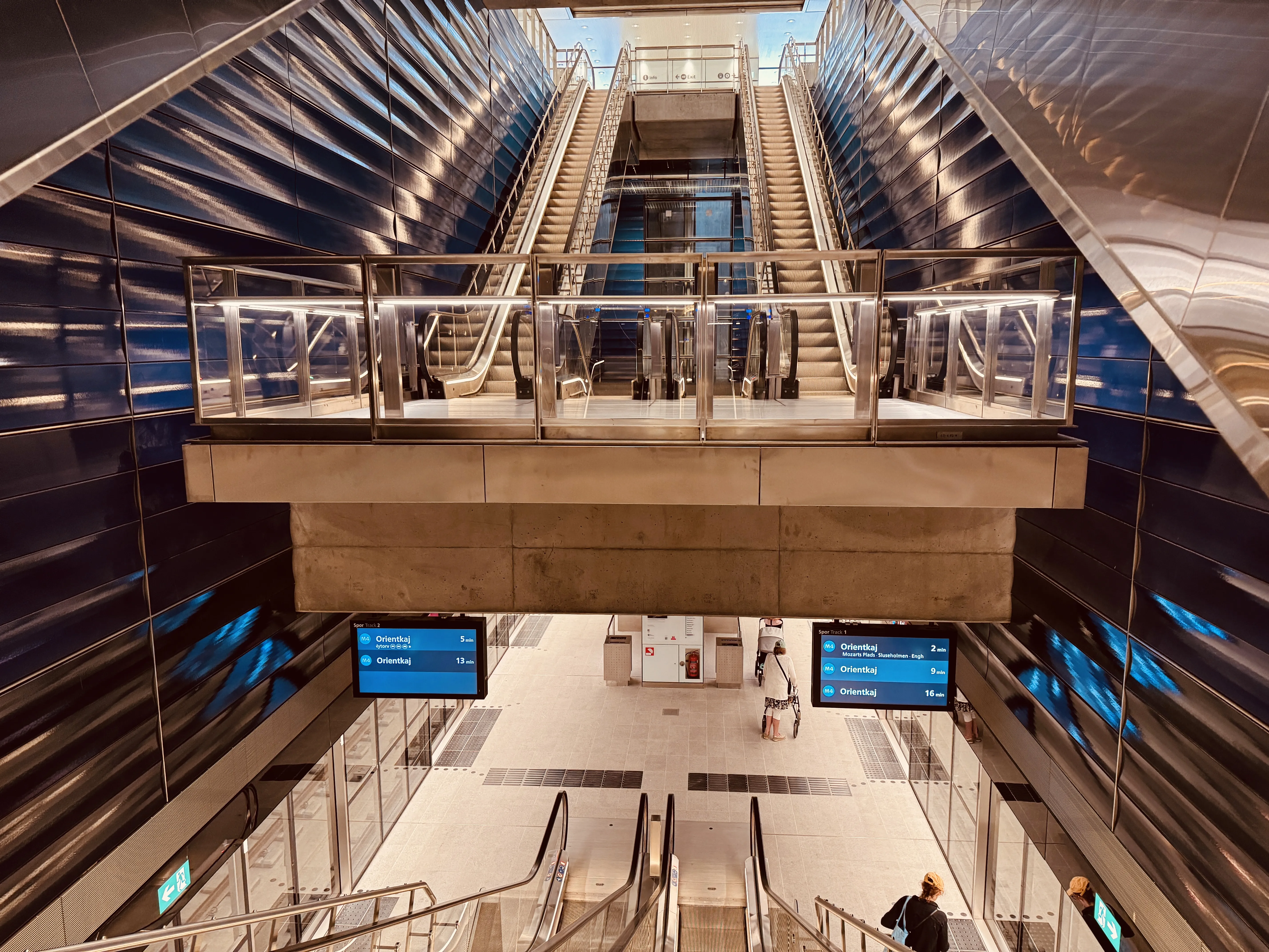 Billede af København Syd Metrostation.