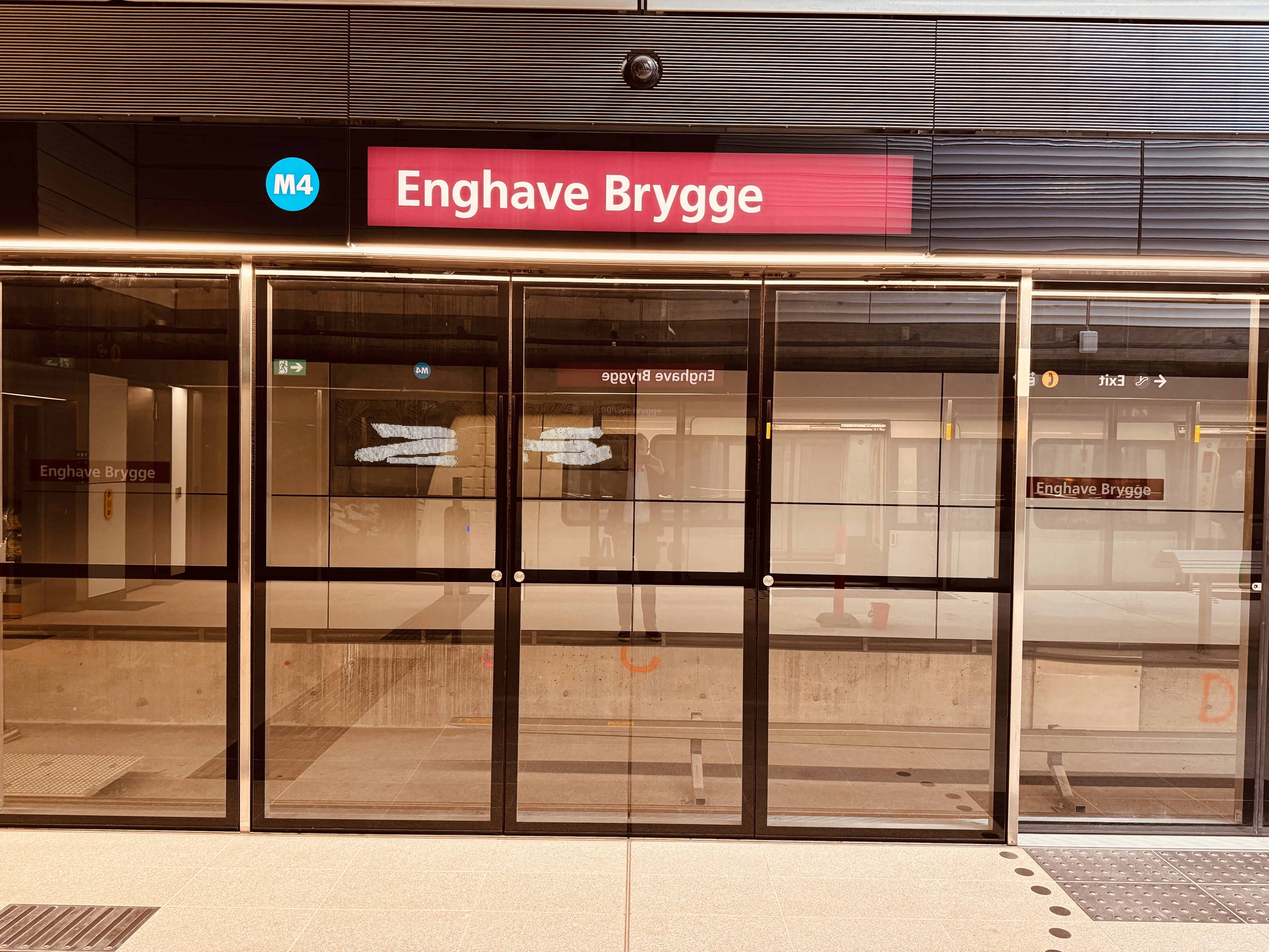 Billede af Enghave Brygge Station Metrostation.