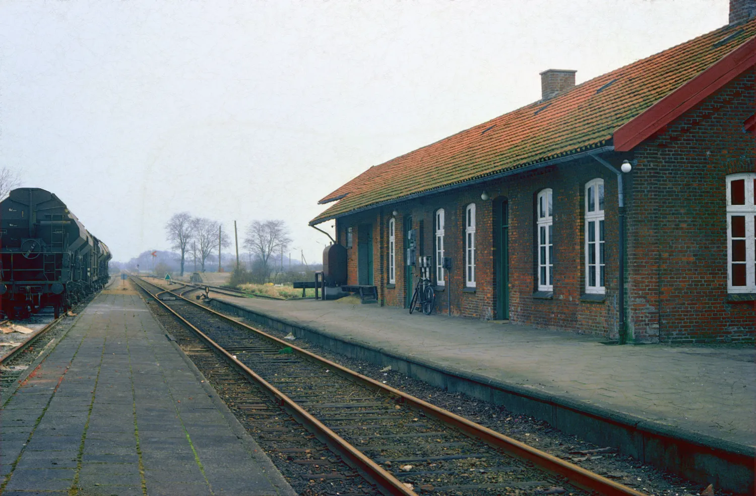 Billede af Bylderup-Bov Station.