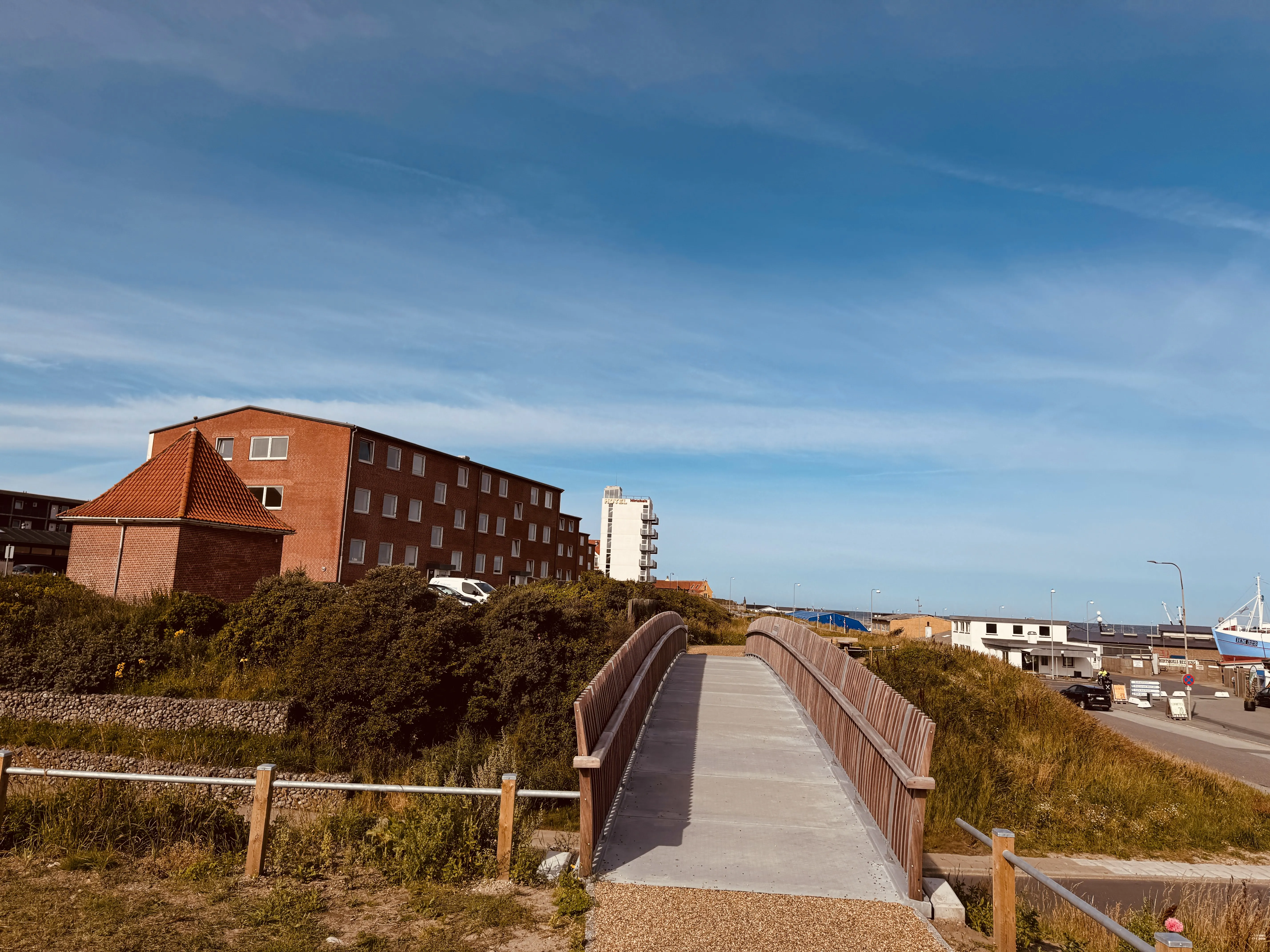 Billede af Hirtshals Havn Station - Station er nedrevet, men Hirtshals Havn Station har ligget her.