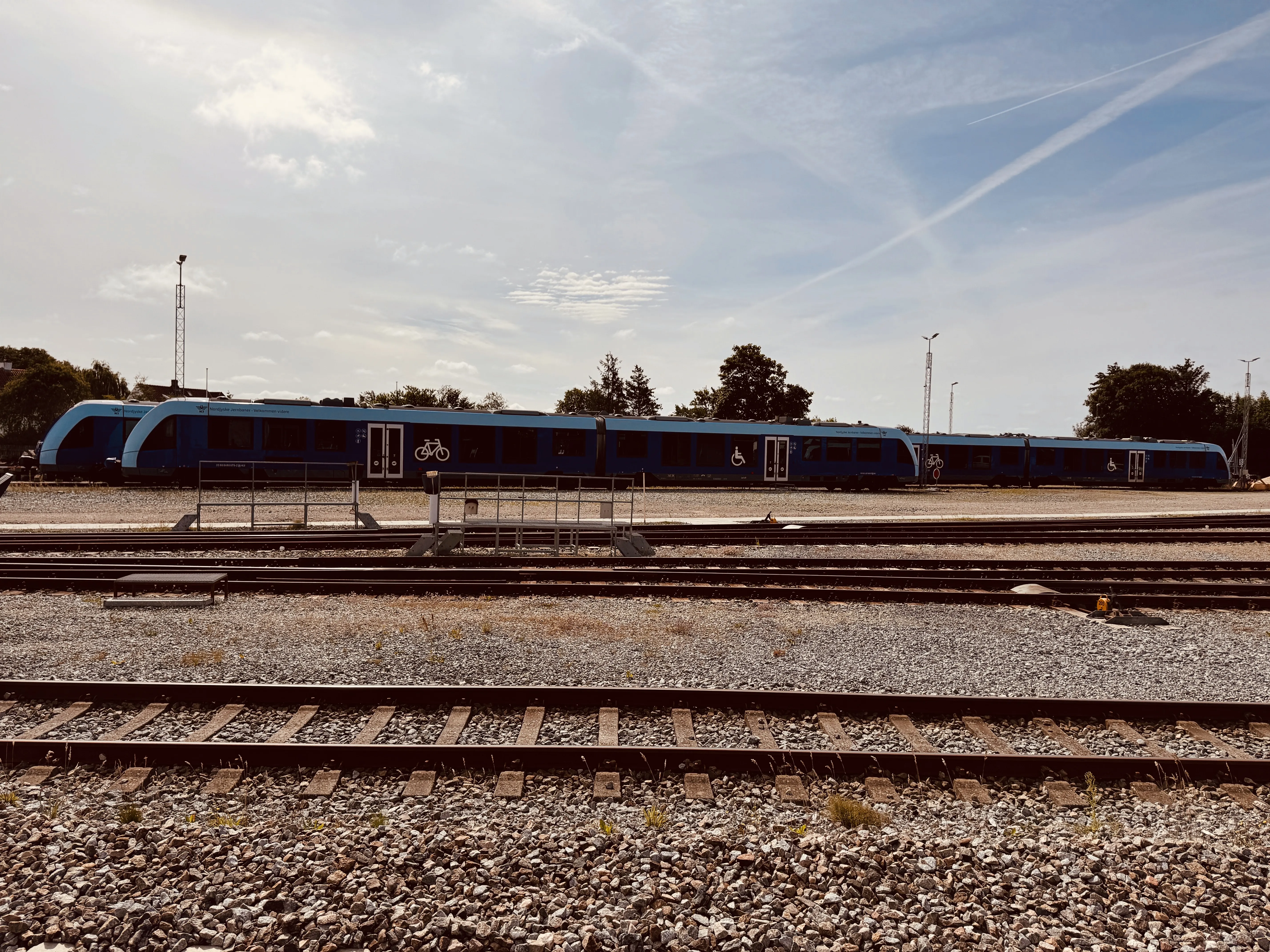 Billede af NJJ LM 605 fotograferet ud for Hjørring Remise.