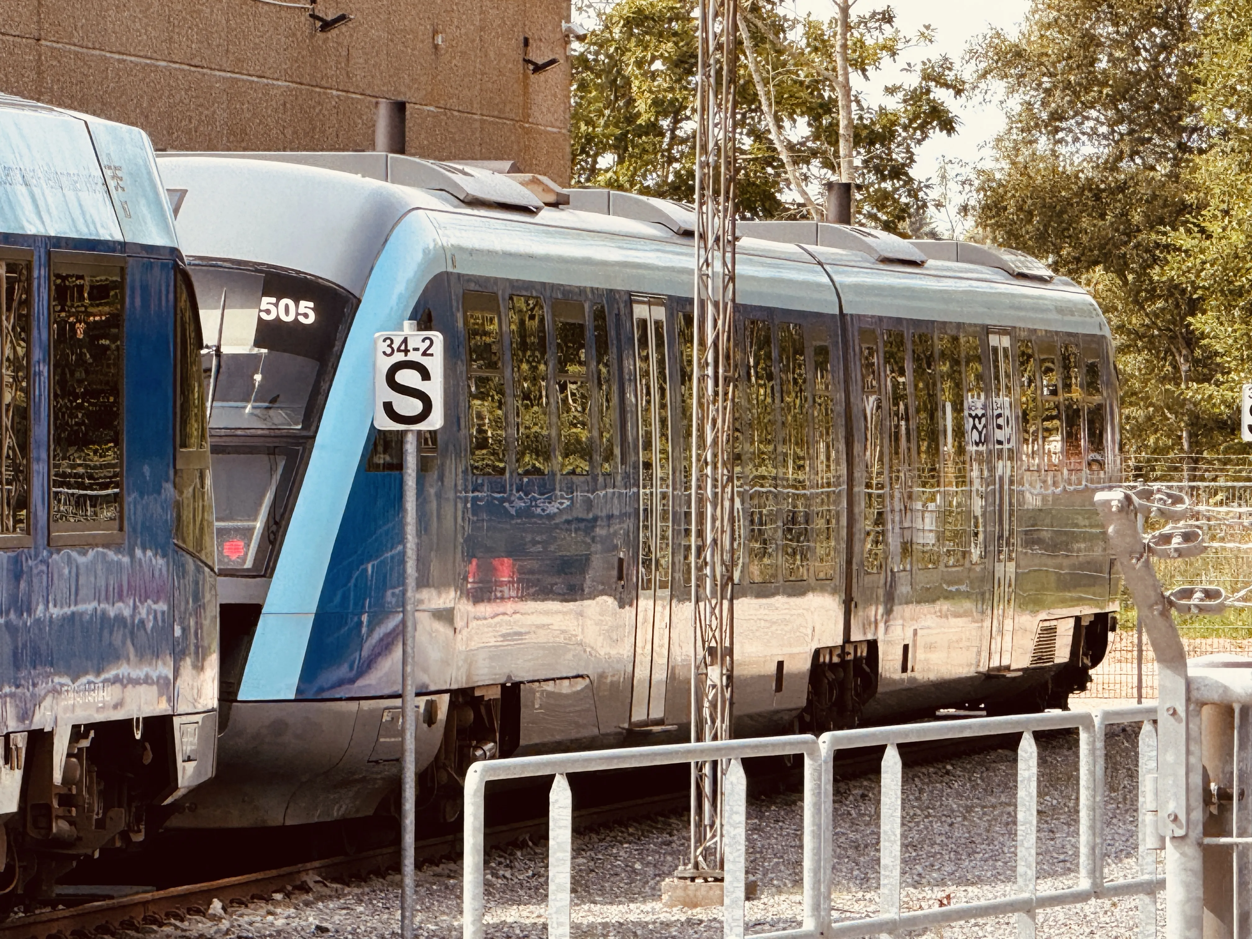 Billede af NJJ DM 505 fotograferet ud for Hjørring Remise.