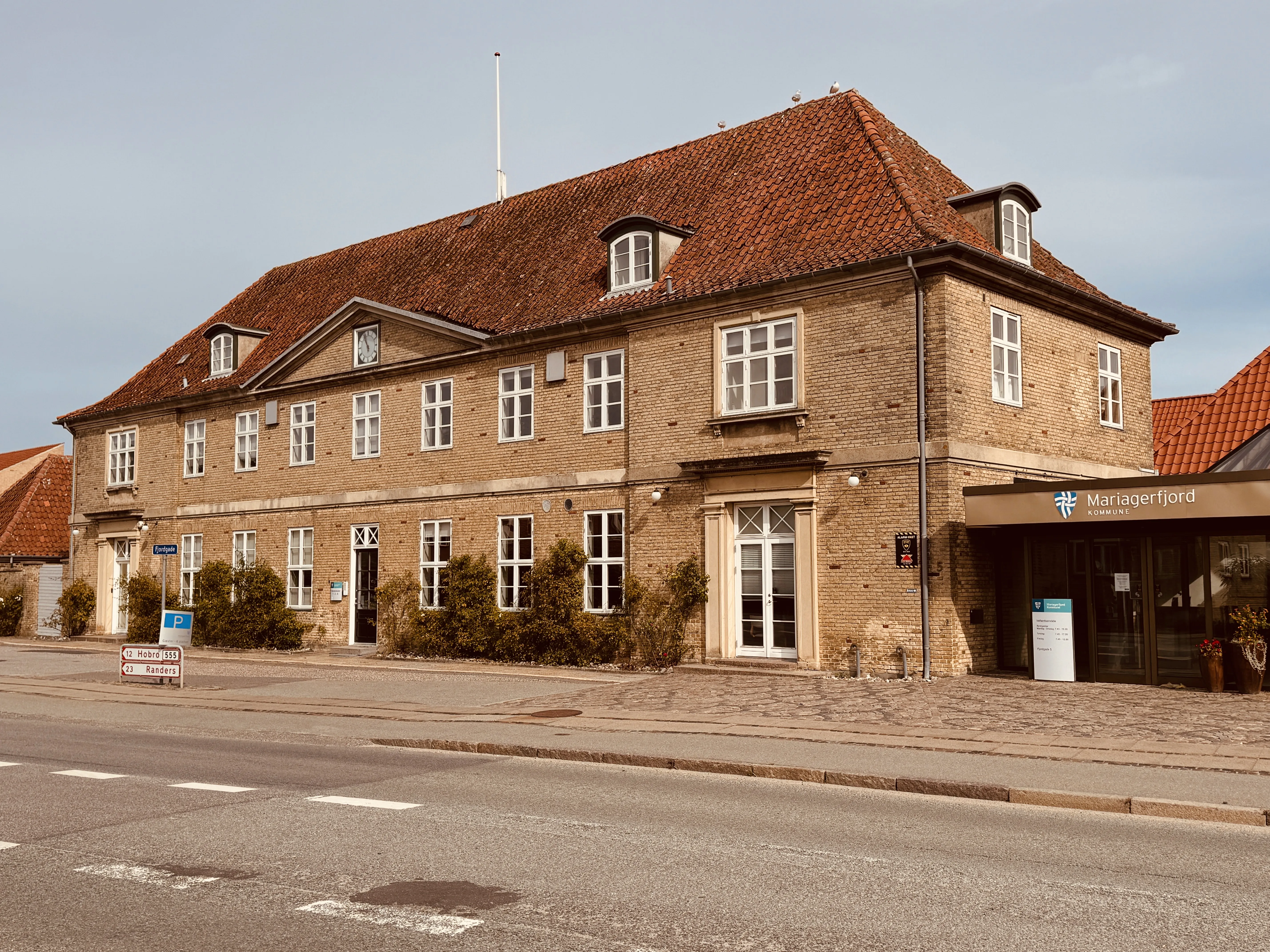 Billede af Mariager Station.