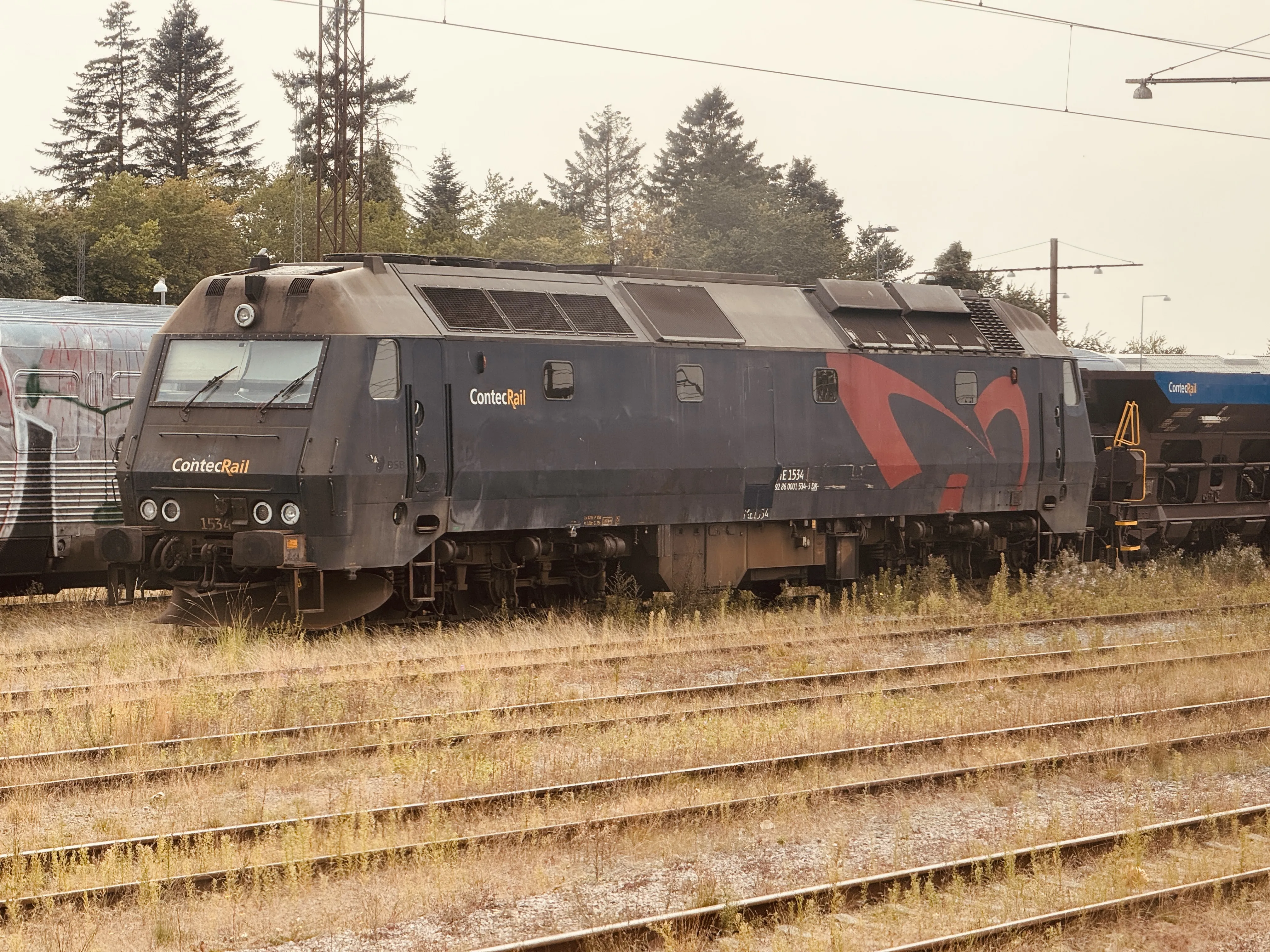 Billede af Contec ME 1534, tidligere DSB ME 1534 fotograferet ud for Ringsted Station.