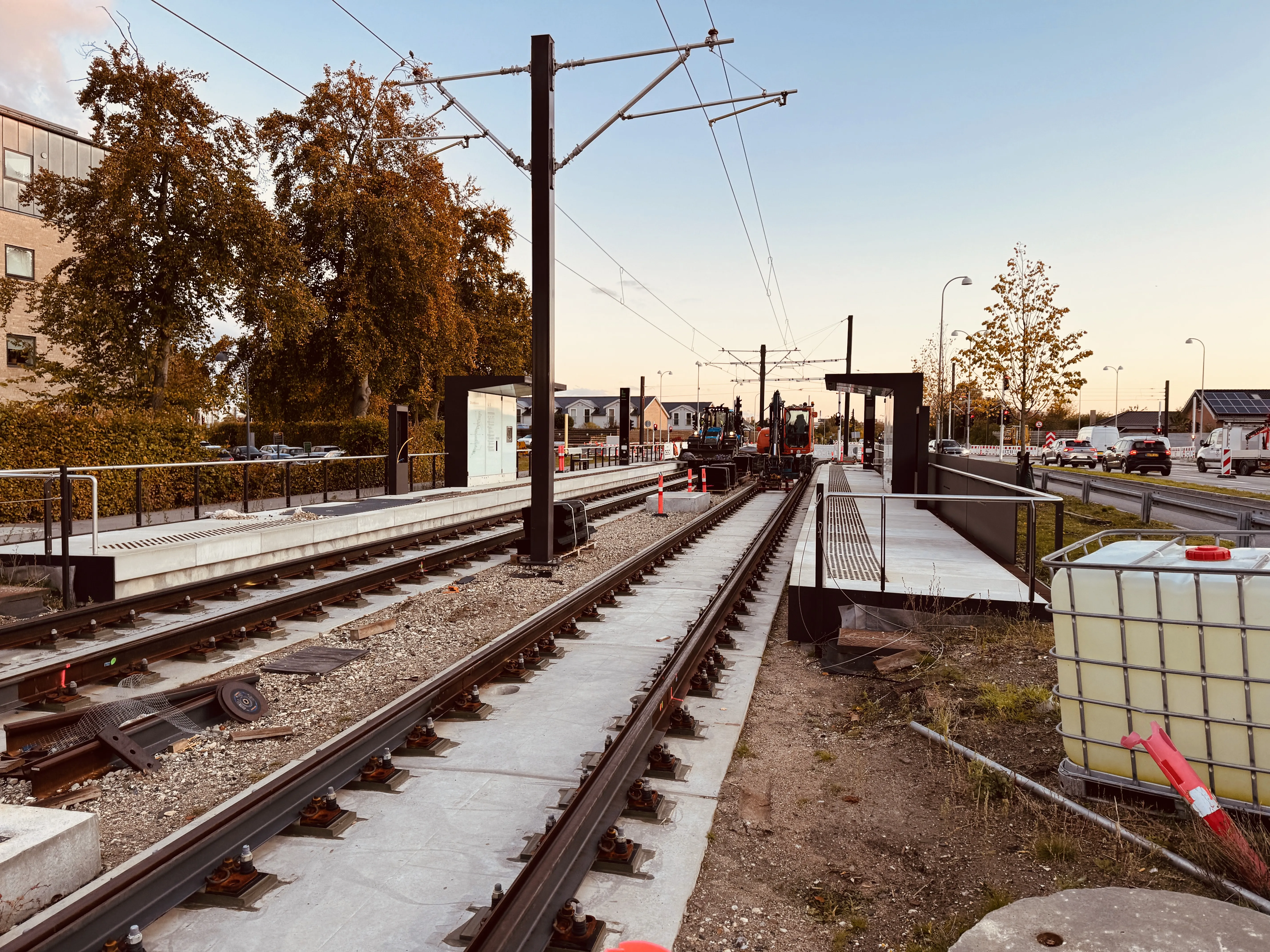 Billede af Strandhaven Letbanestation.