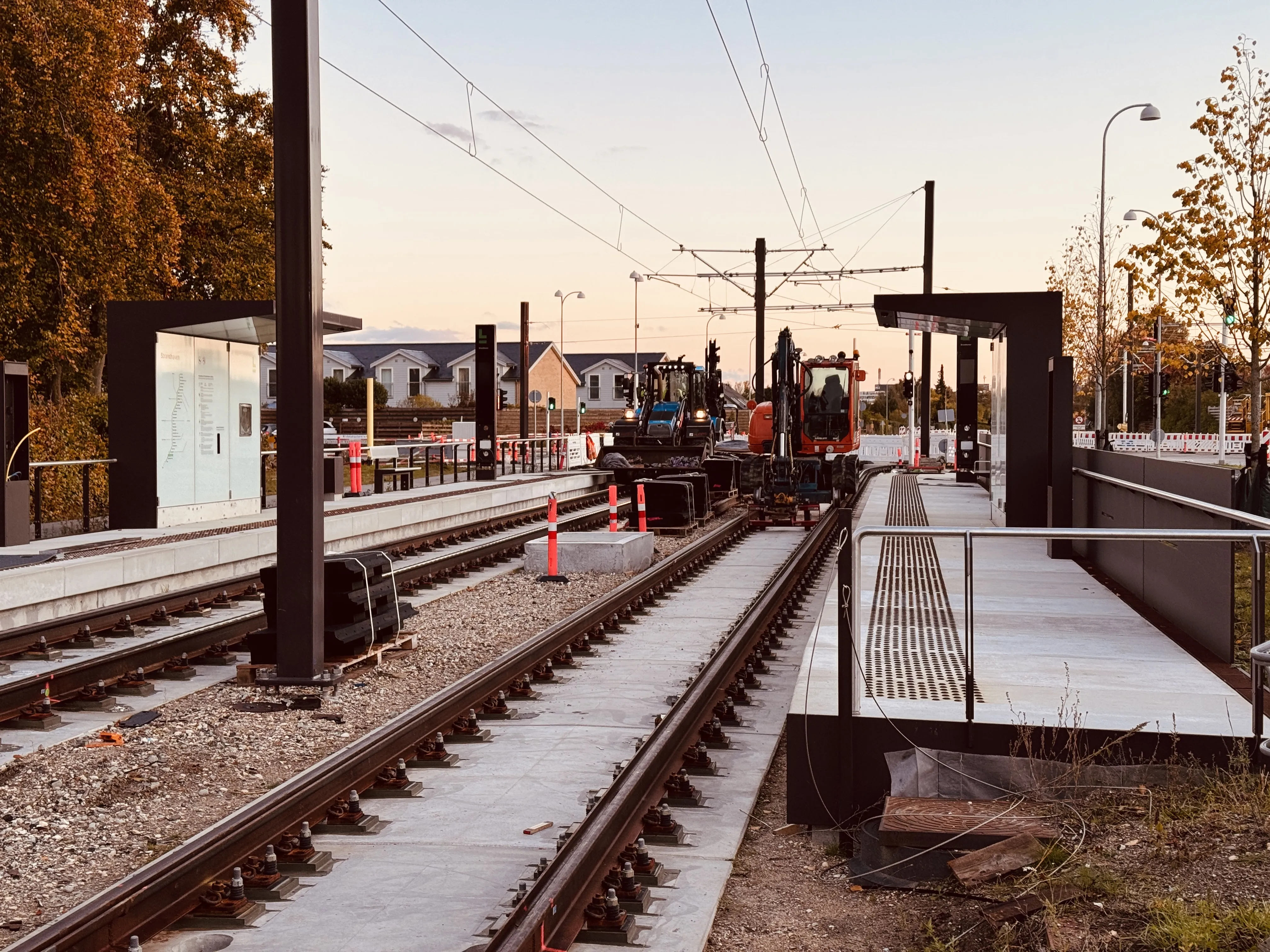 Billede af Strandhaven Letbanestation.