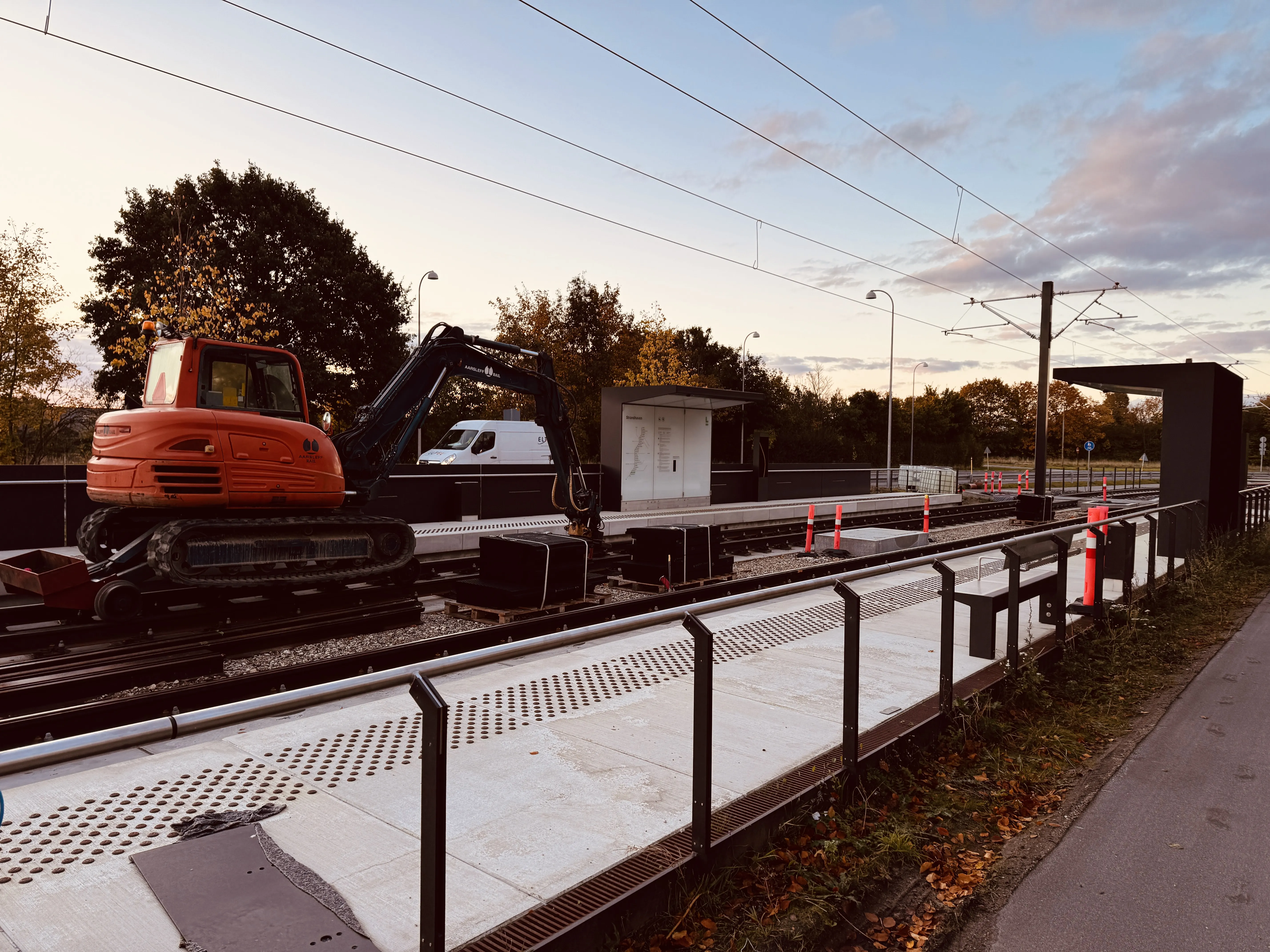 Billede af Strandhaven Letbanestation.