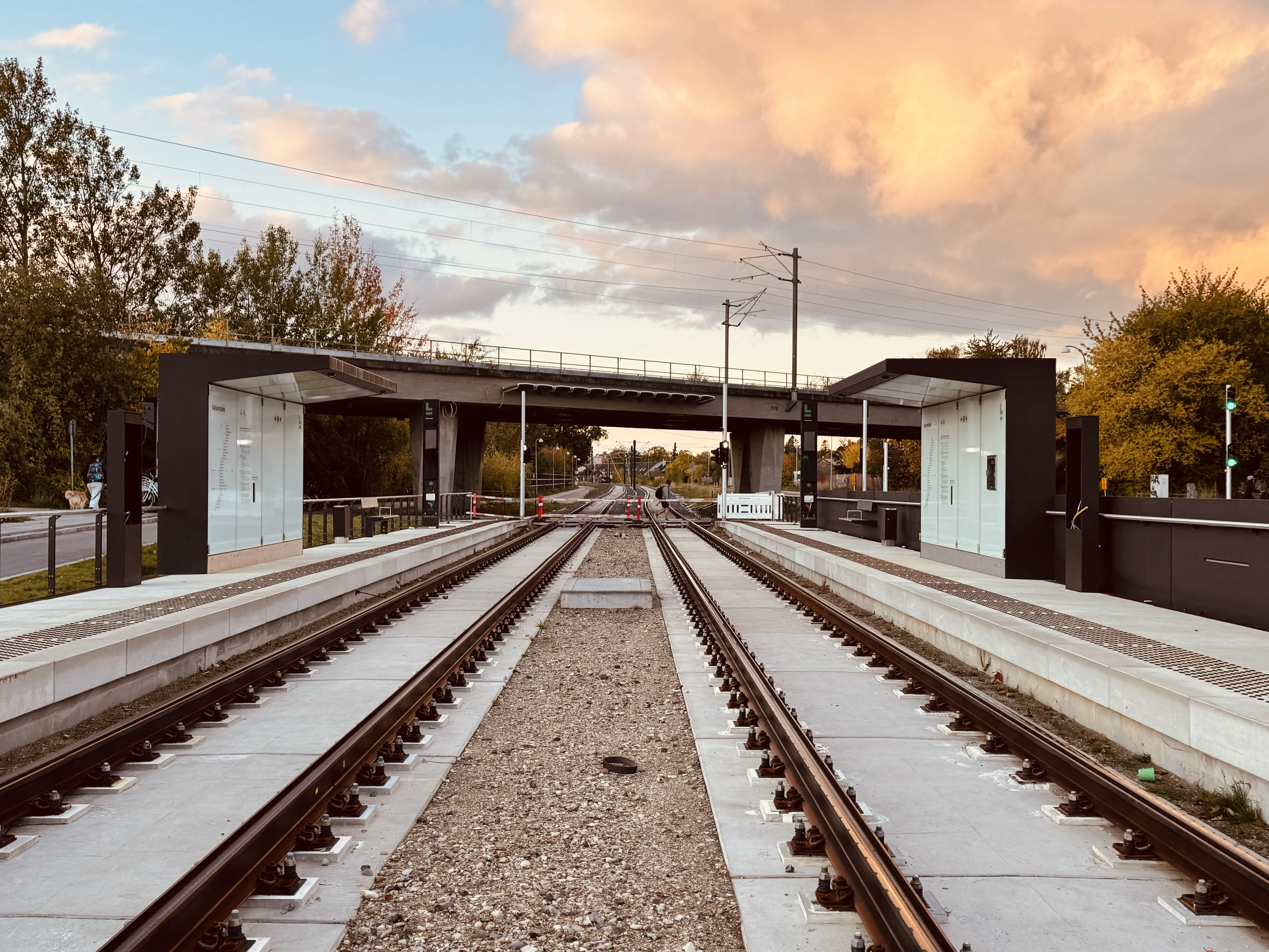 Billede af Vallensbæk Station Letbanestation.