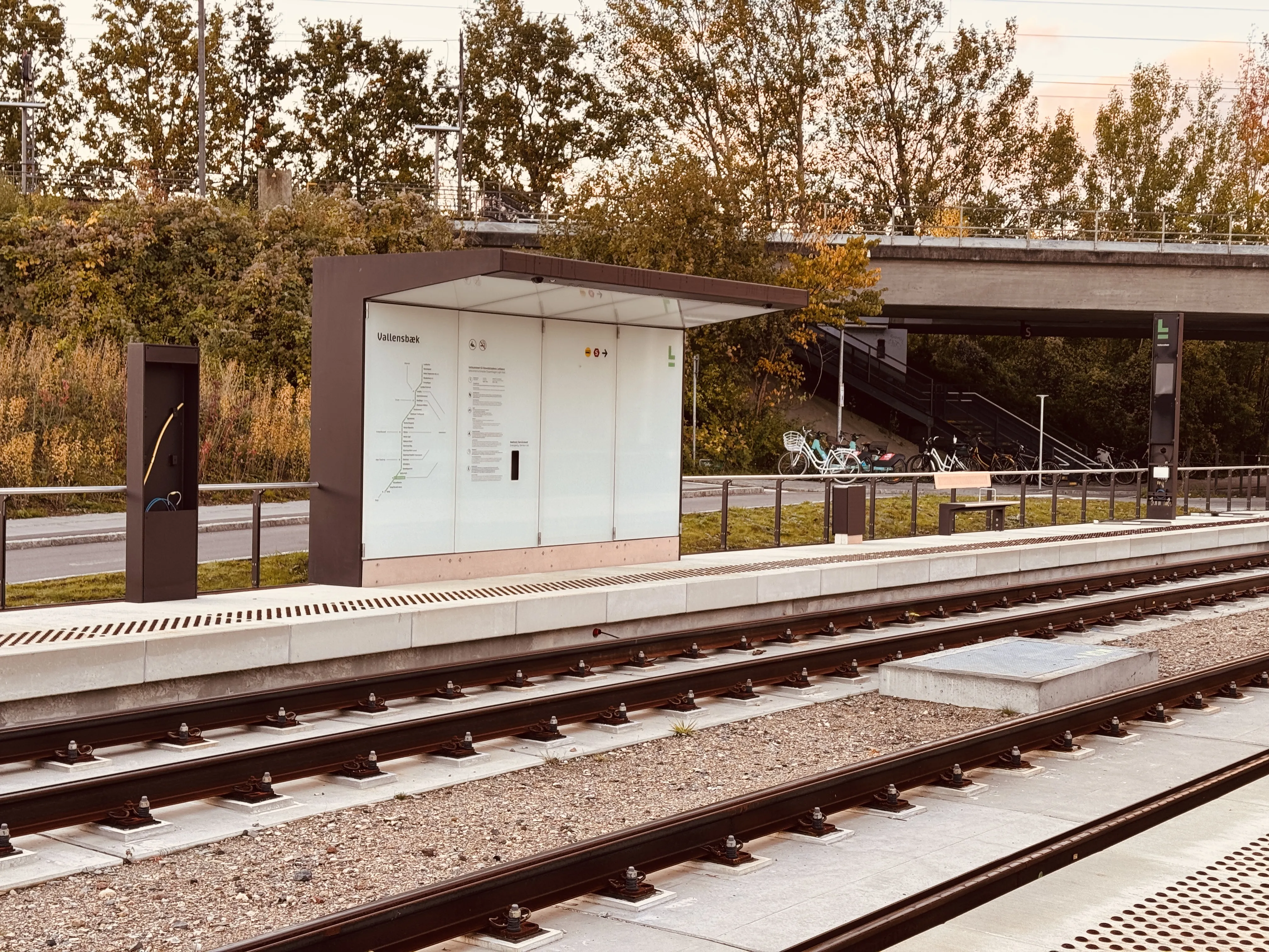 Billede af Vallensbæk Station Letbanestation.