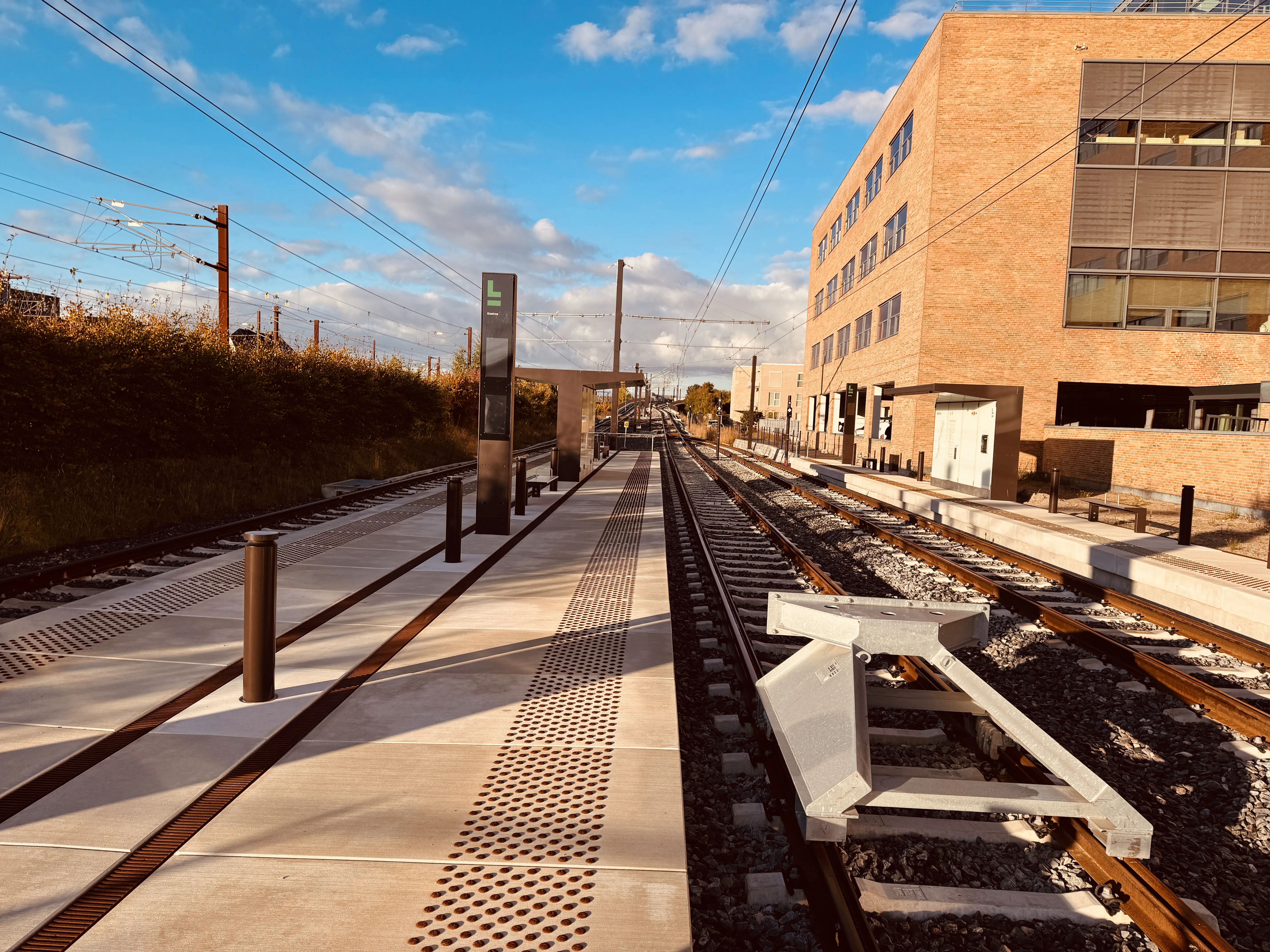 Billede af Glostrup Station Letbanestation.