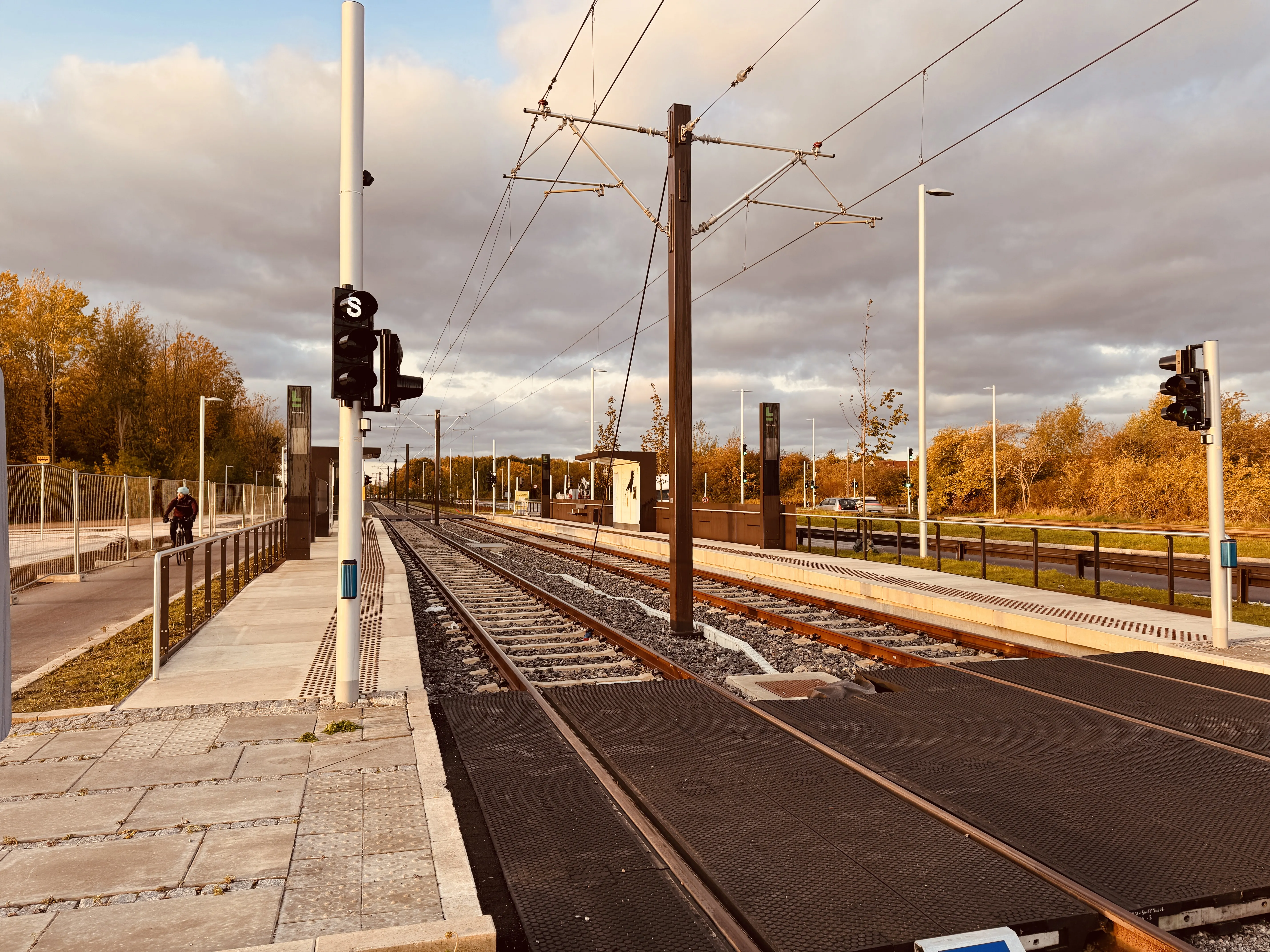 Billede af Glostrup Ejby Letbanestation.