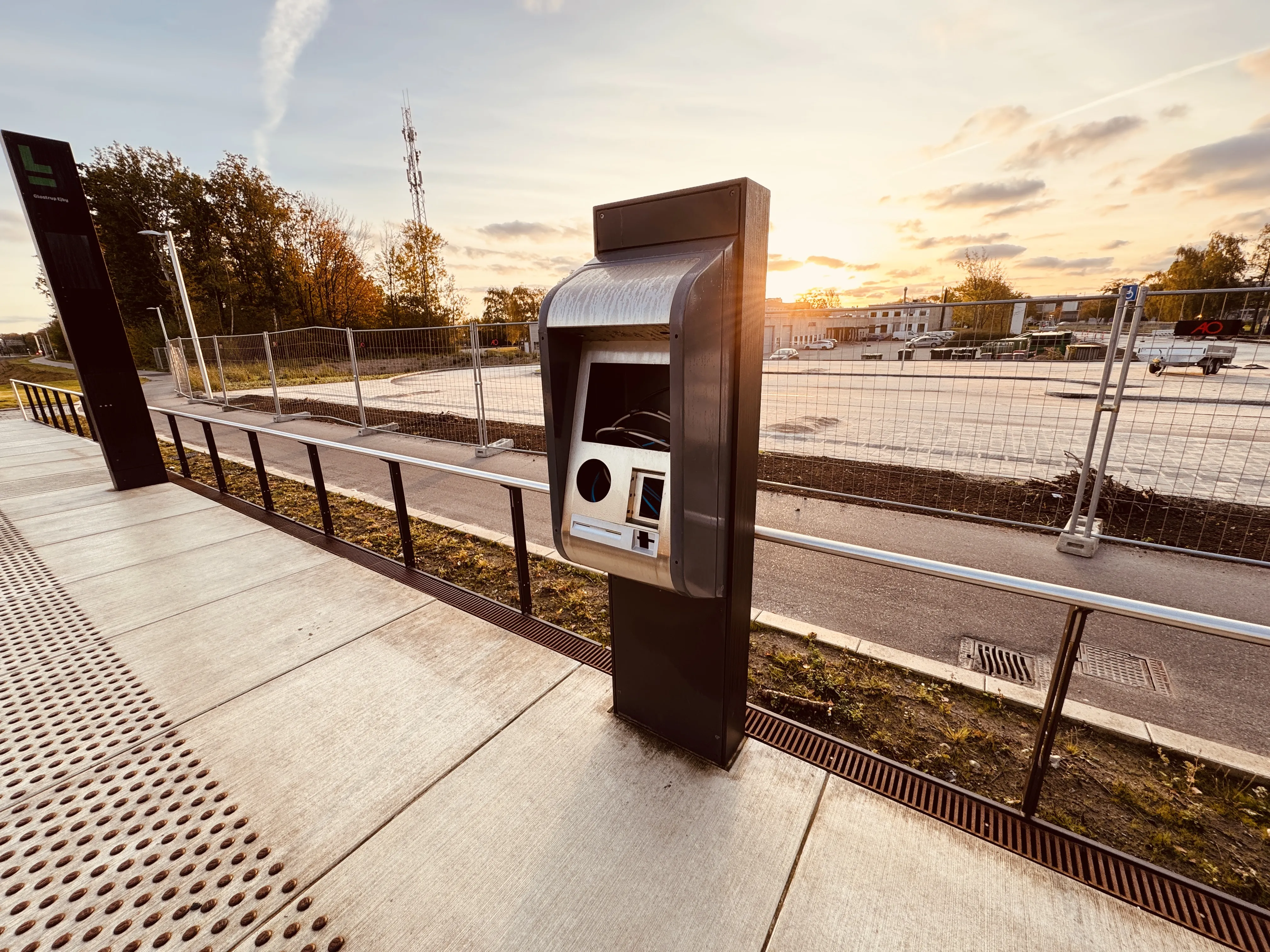 Billede af Glostrup Ejby Letbanestation.