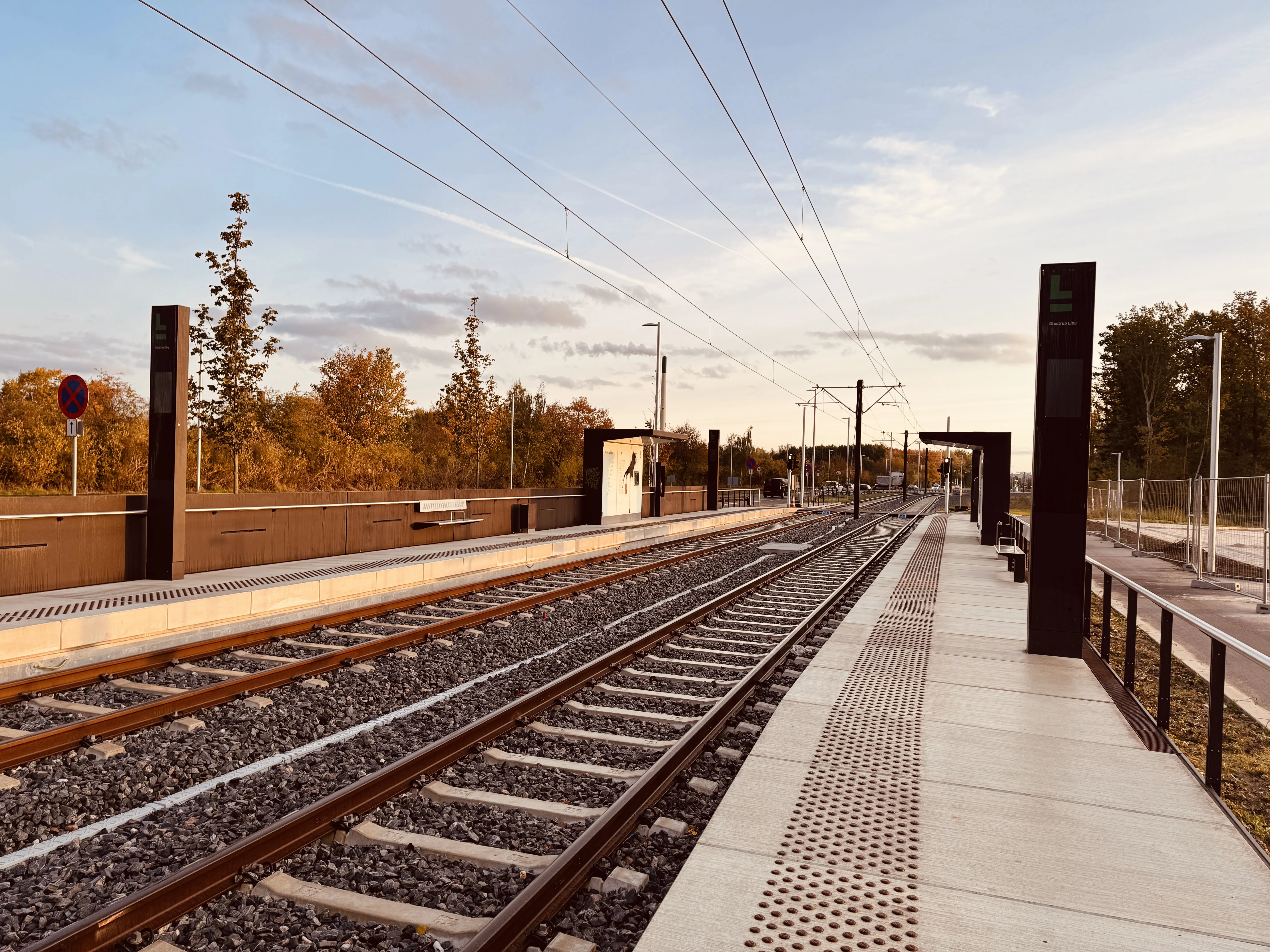 Billede af Glostrup Ejby Letbanestation.