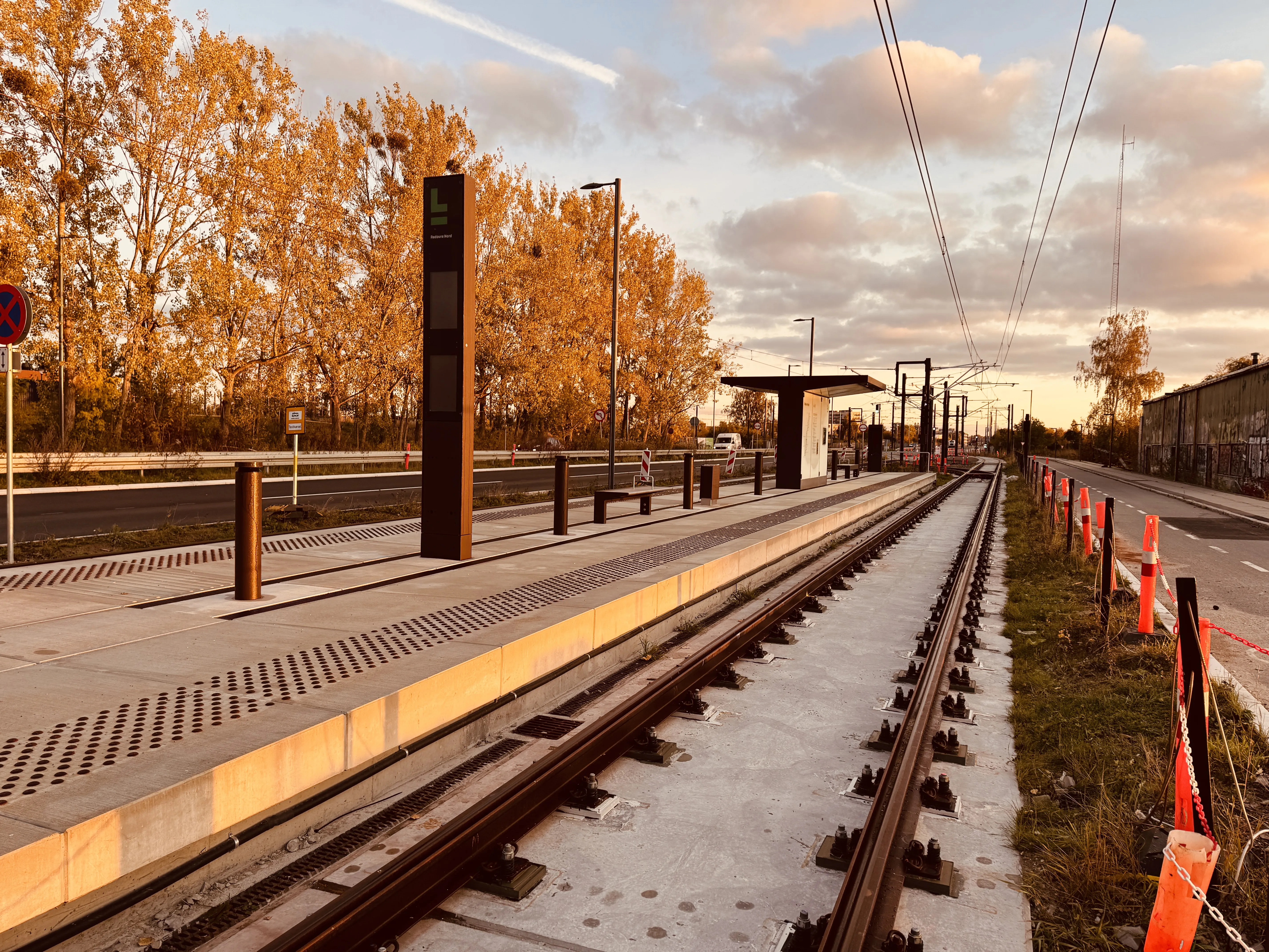 Billede af Rødovre Nord Letbanestation.