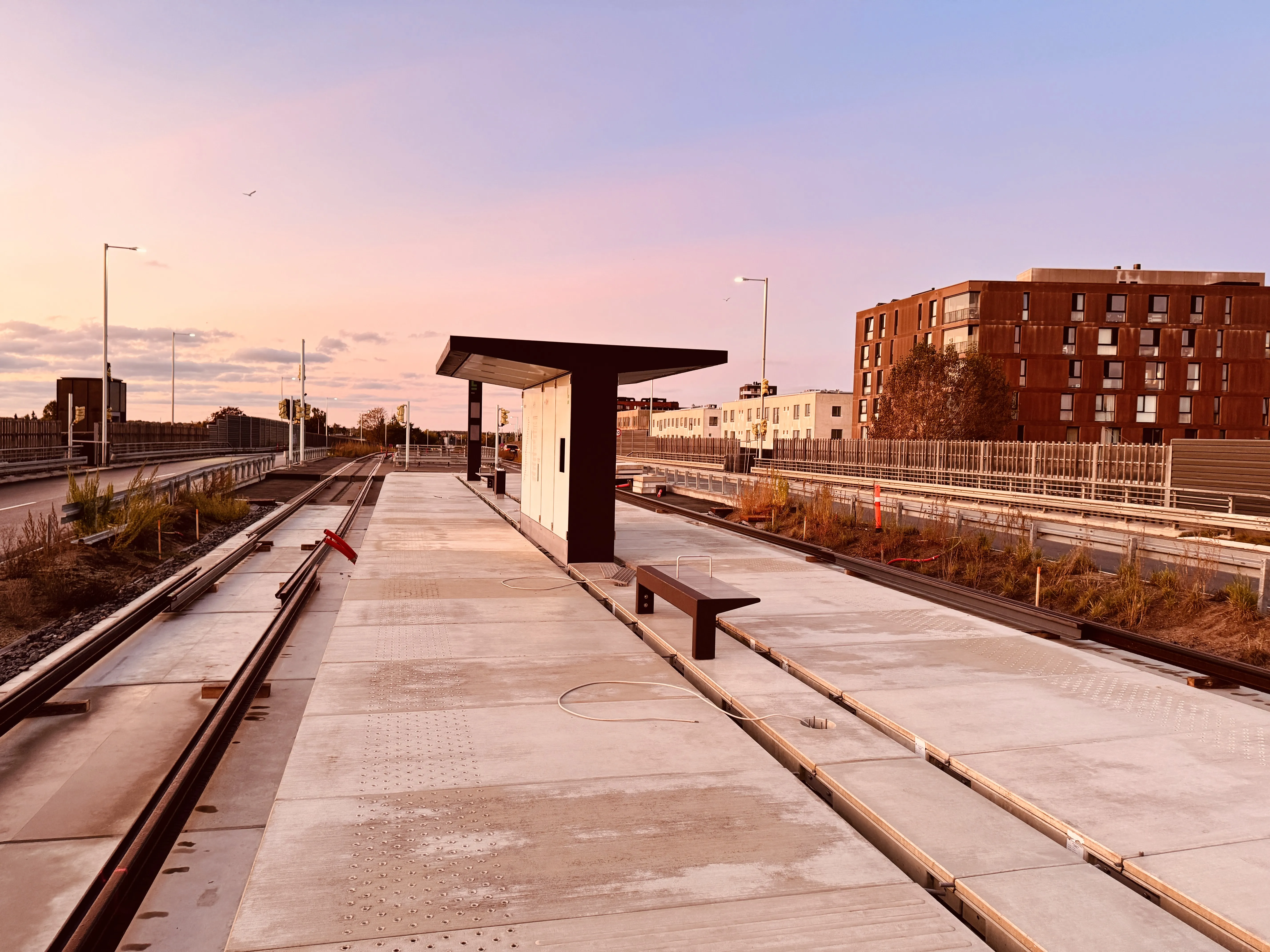 Billede af Herlev Station Letbanestation.