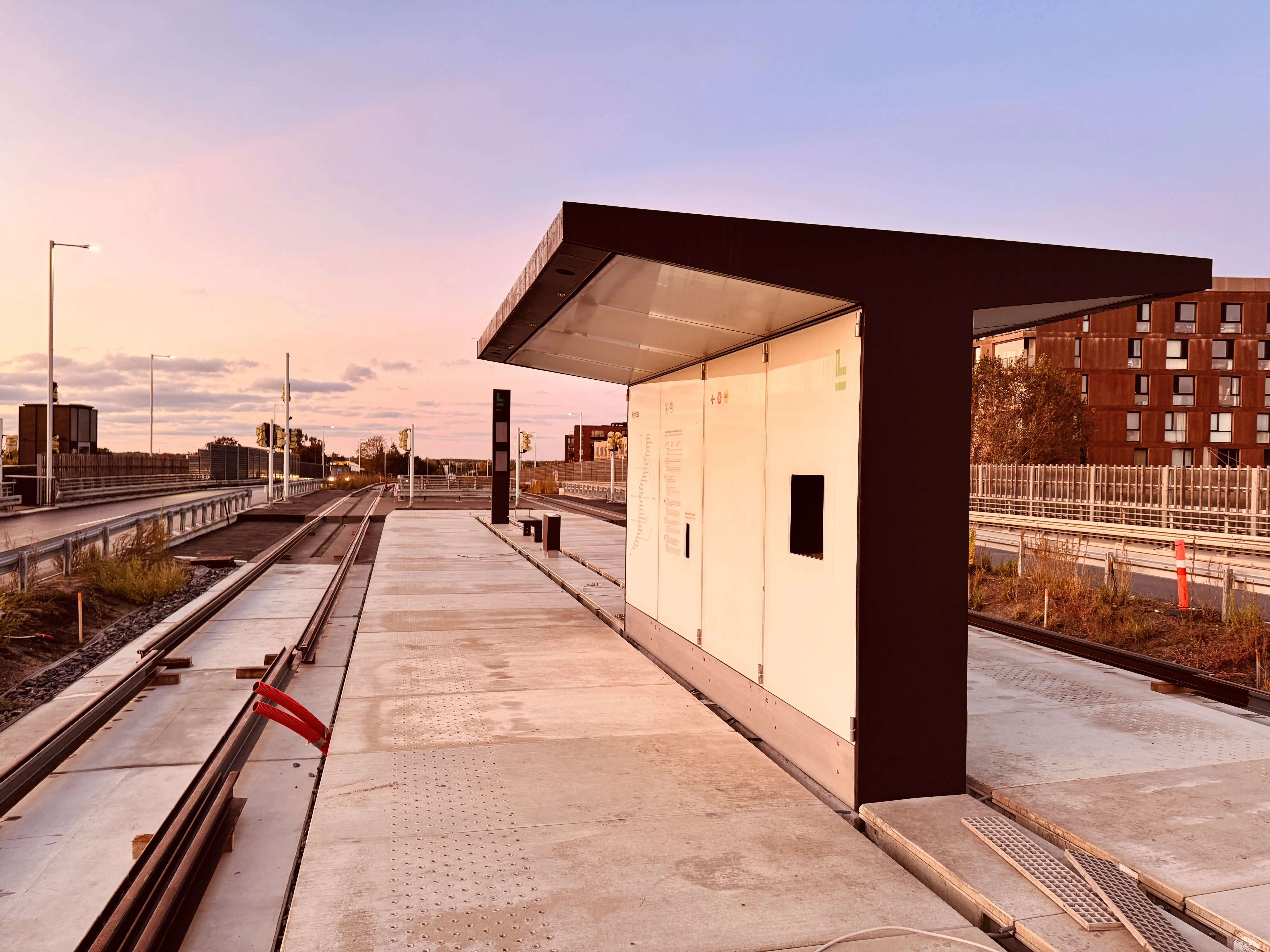 Billede af Herlev Station Letbanestation.