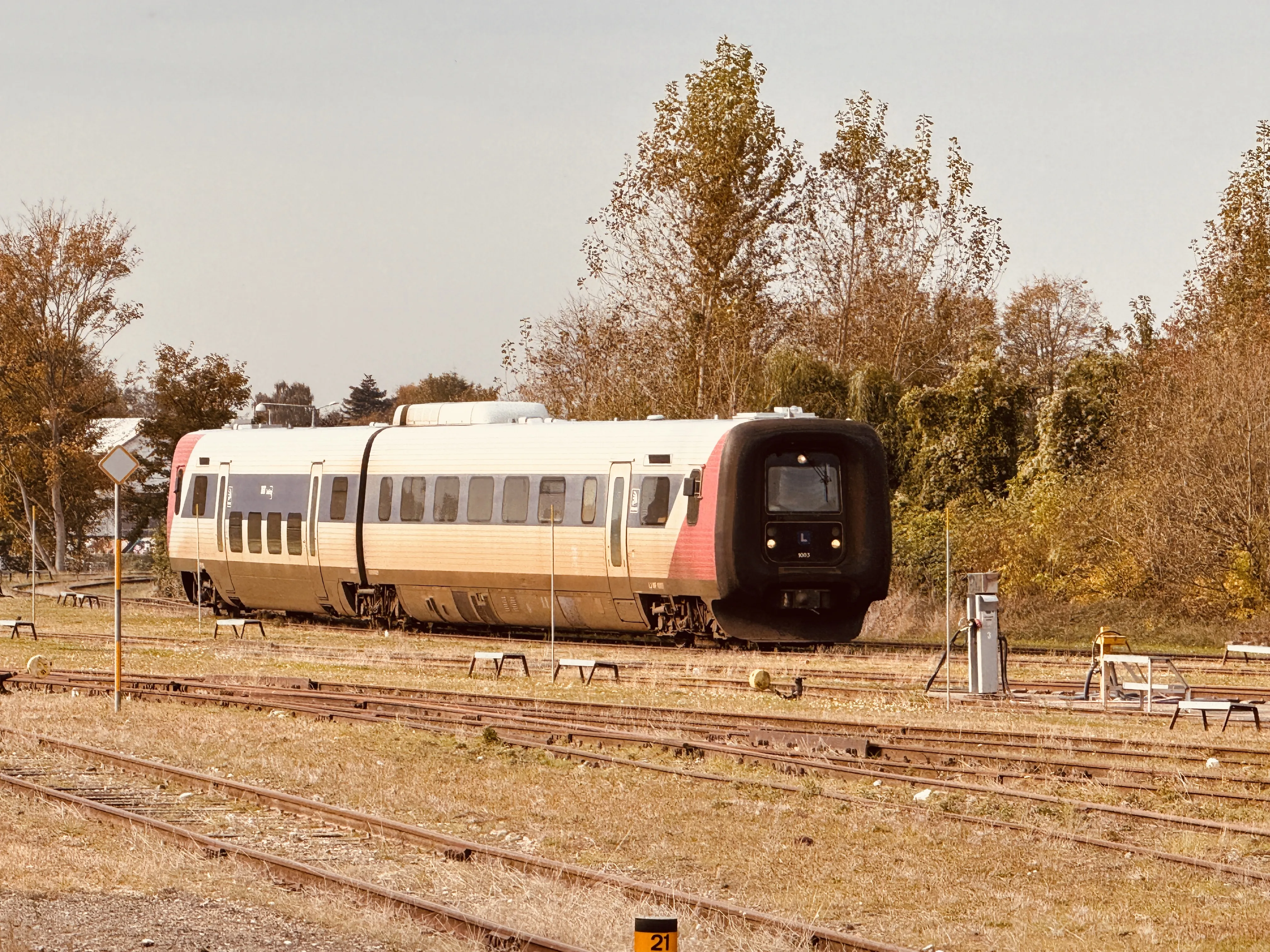 Billede af LT FS 1103, tidligere LJ FS 1103 fotograferet ud for Nakskov Station.