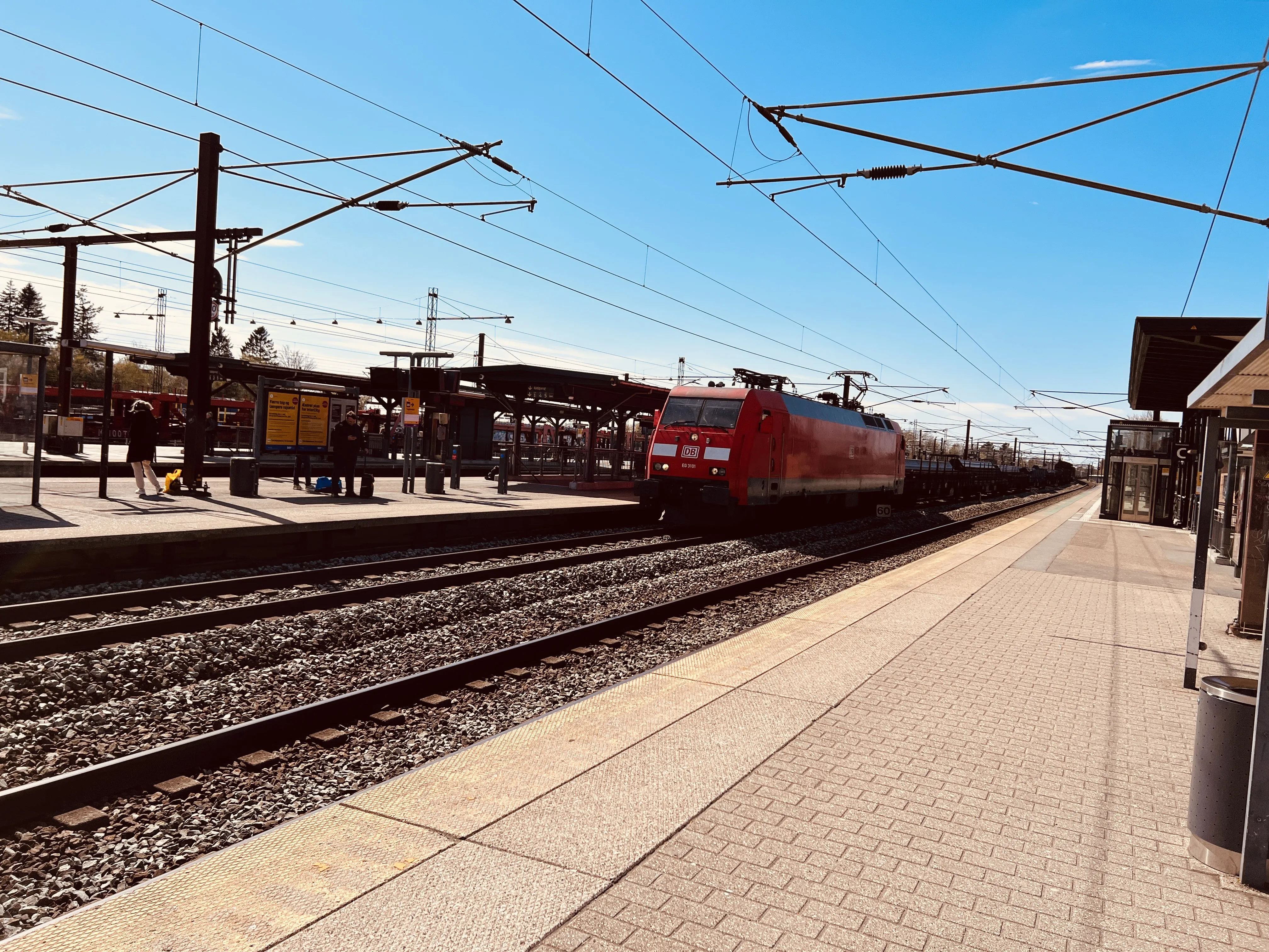 Billede af DBCSC EG 3101, tidligere DSB EG 3101 fotograferet ud for Ringsted Station.