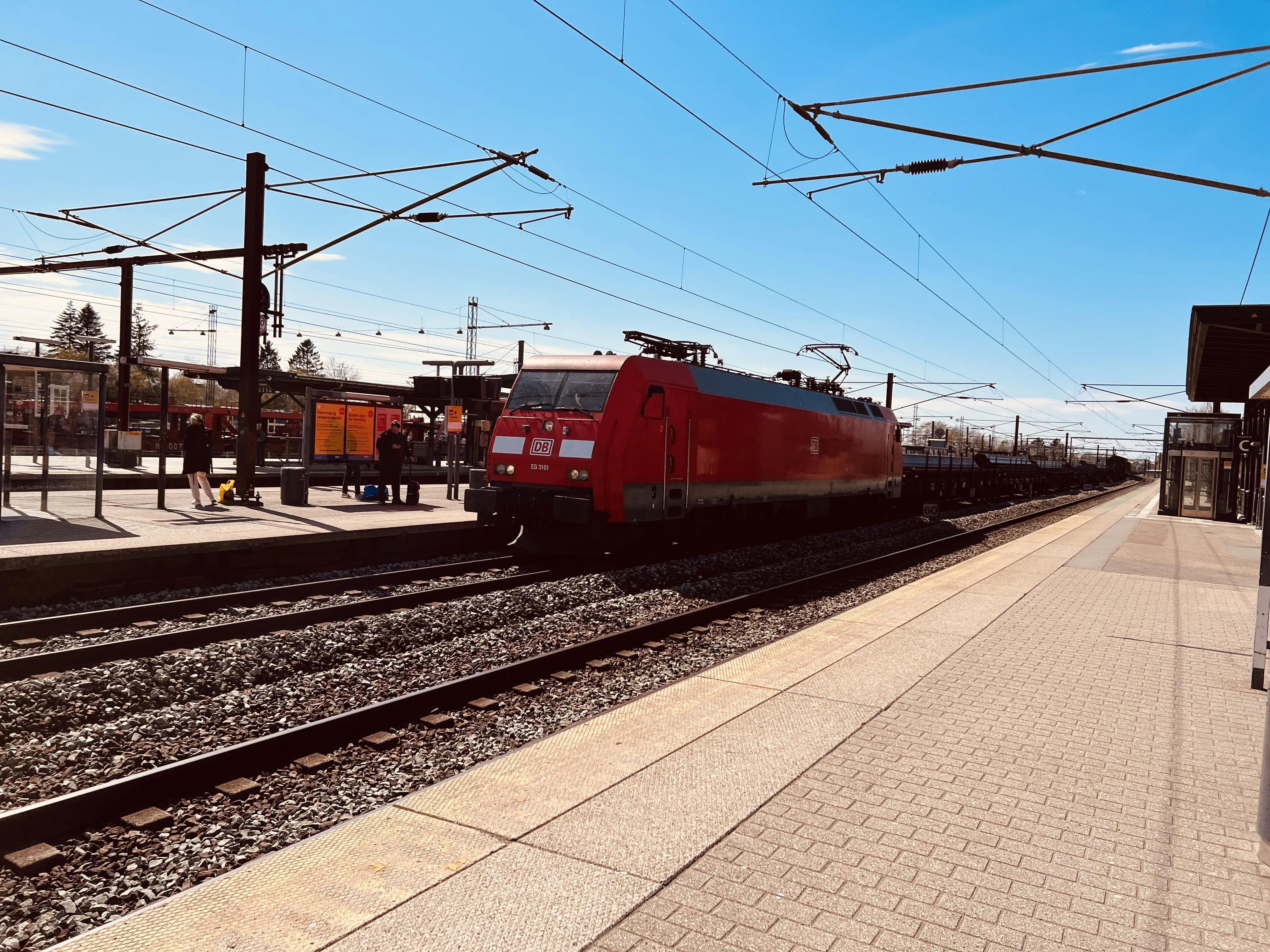 Billede af DBCSC EG 3101, tidligere DSB EG 3101 fotograferet ud for Ringsted Station.