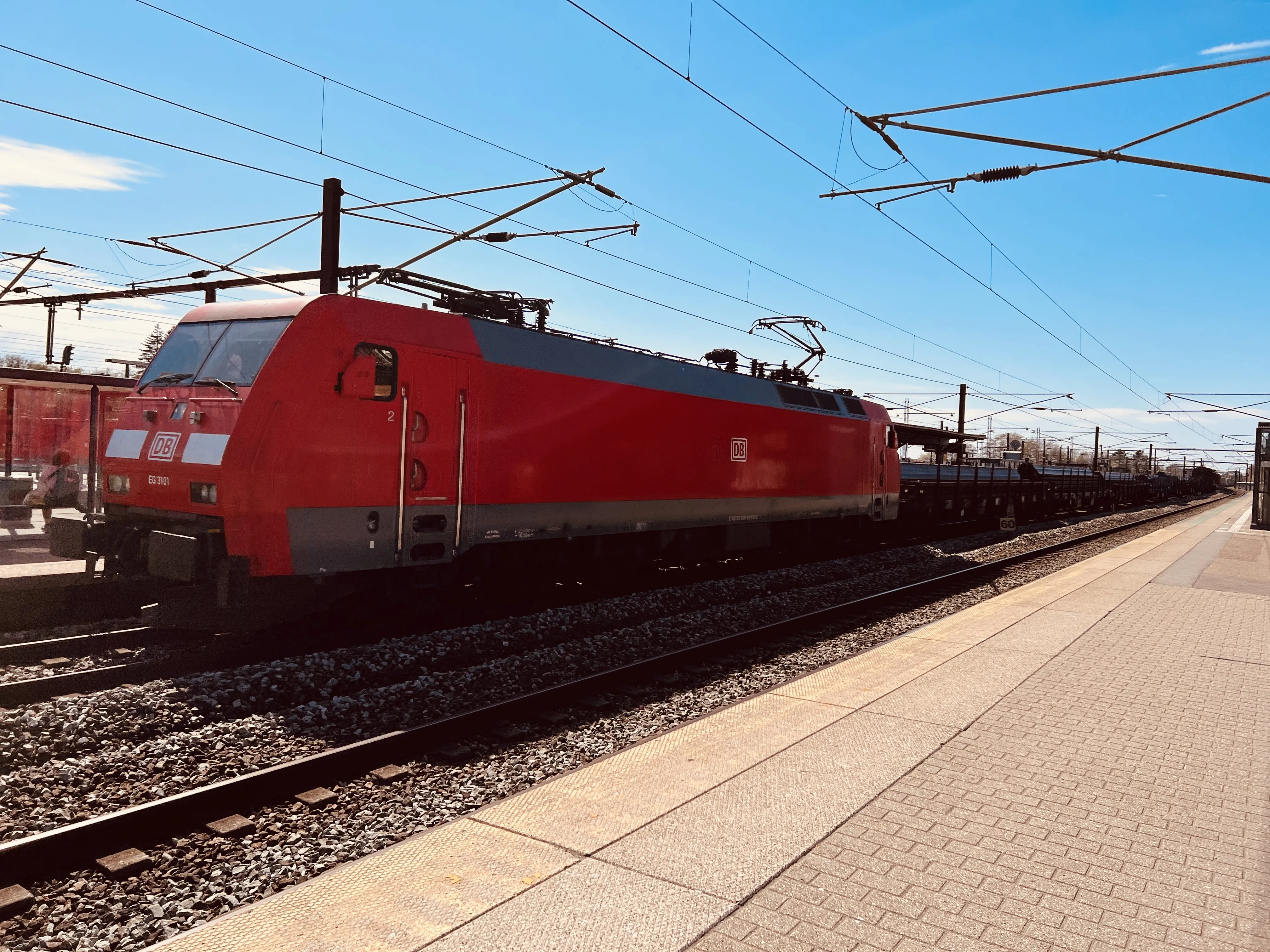 Billede af DBCSC EG 3101, tidligere DSB EG 3101 fotograferet ud for Ringsted Station.