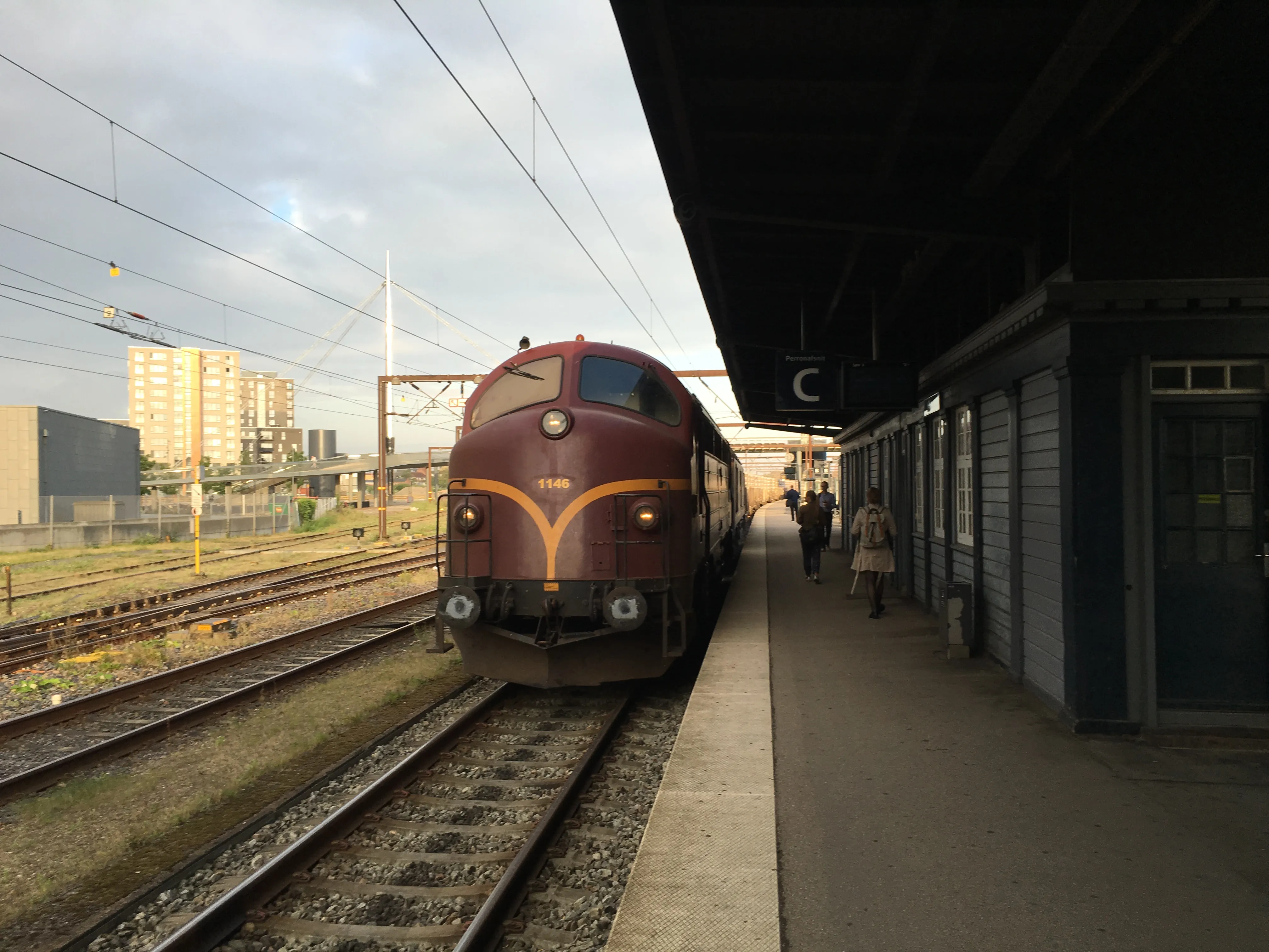 Billede af CFLCD MY 1146, tidligere DSB MY 1146 fotograferet ud for Odense Banegård Center.