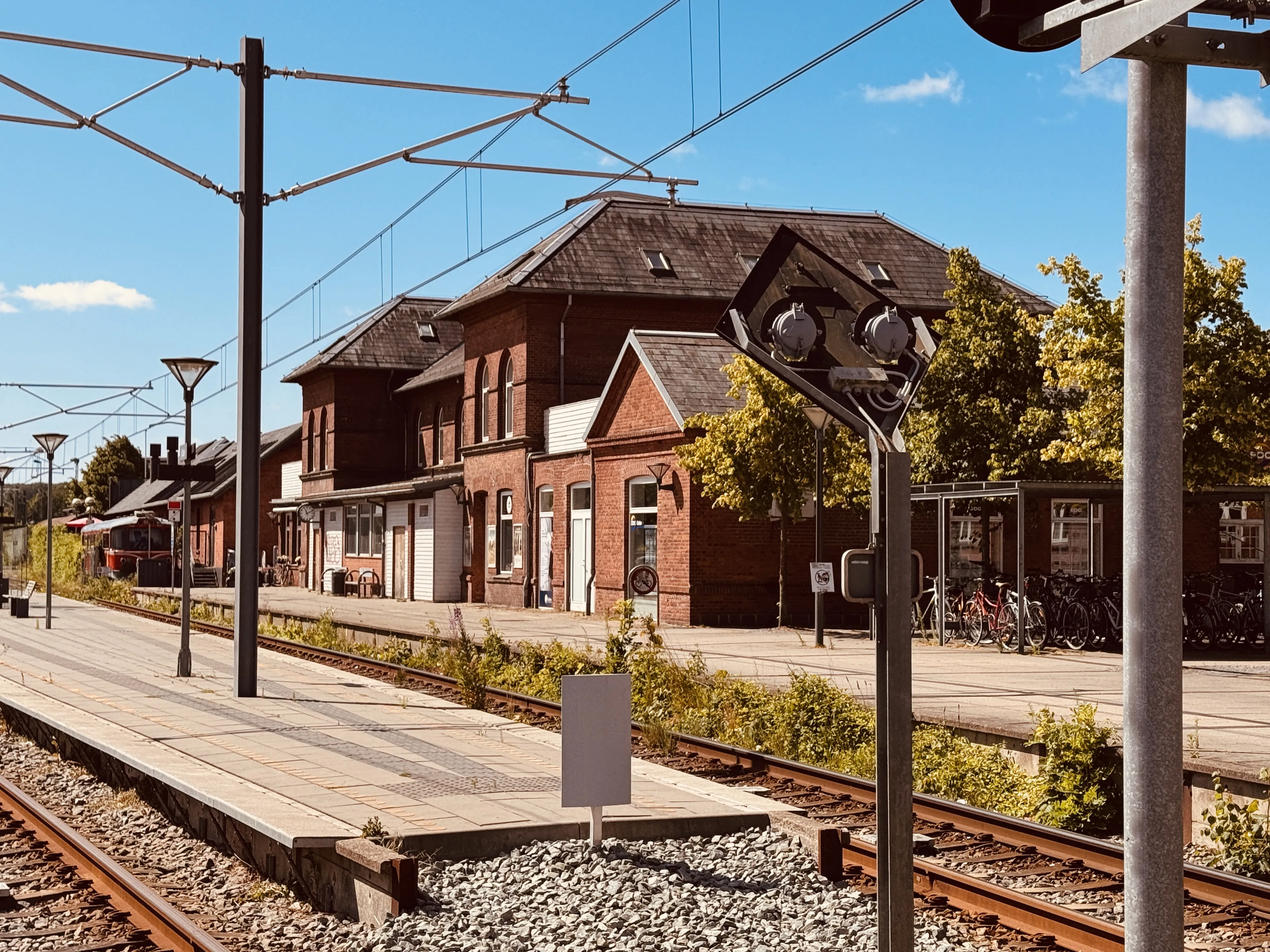 Billede af Odder Letbanestation. Billede af Odder Letbanestation.