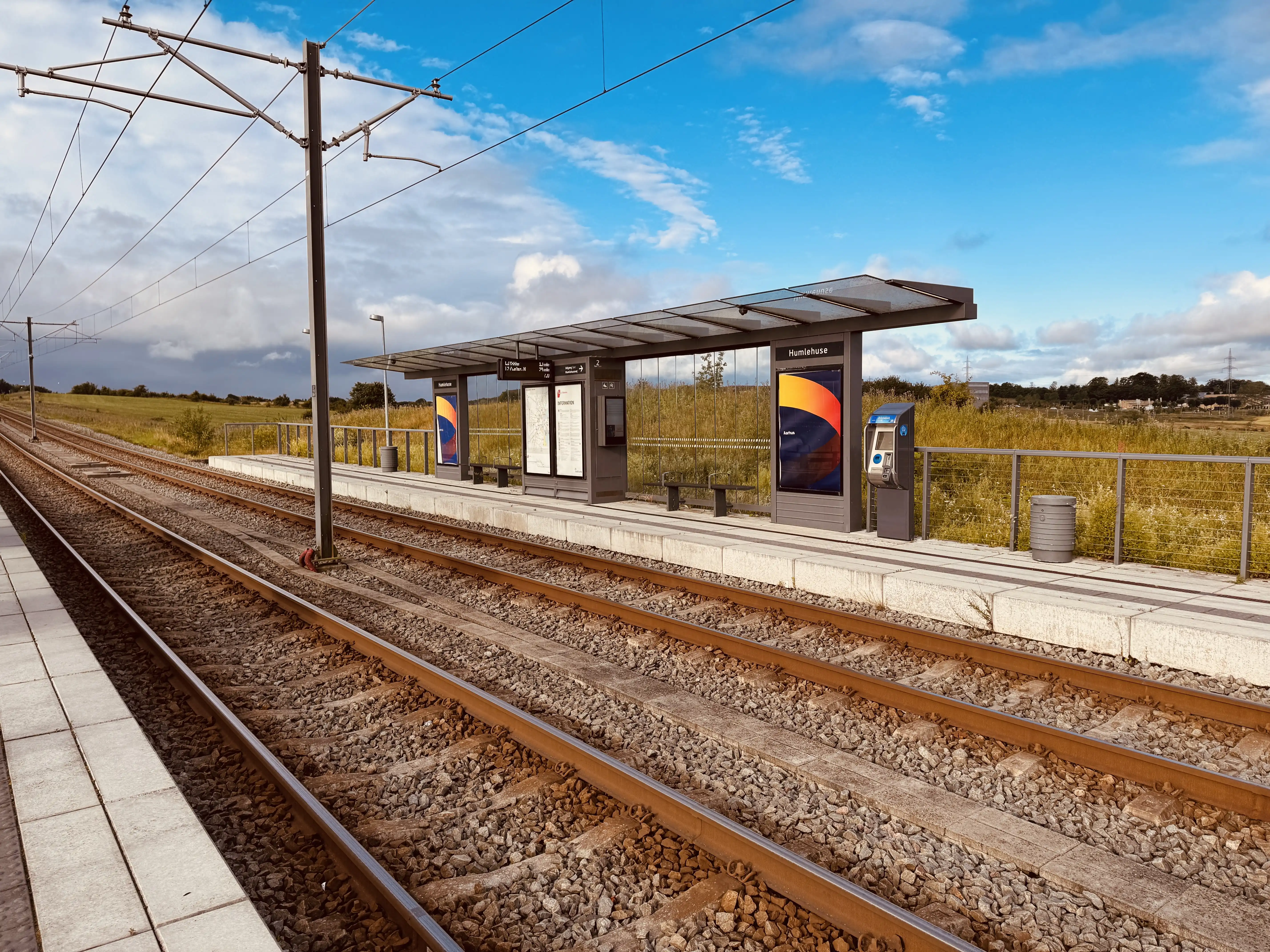 Billede af Humlehuse Letbanestation. Billede af Humlehuse Letbanestation.