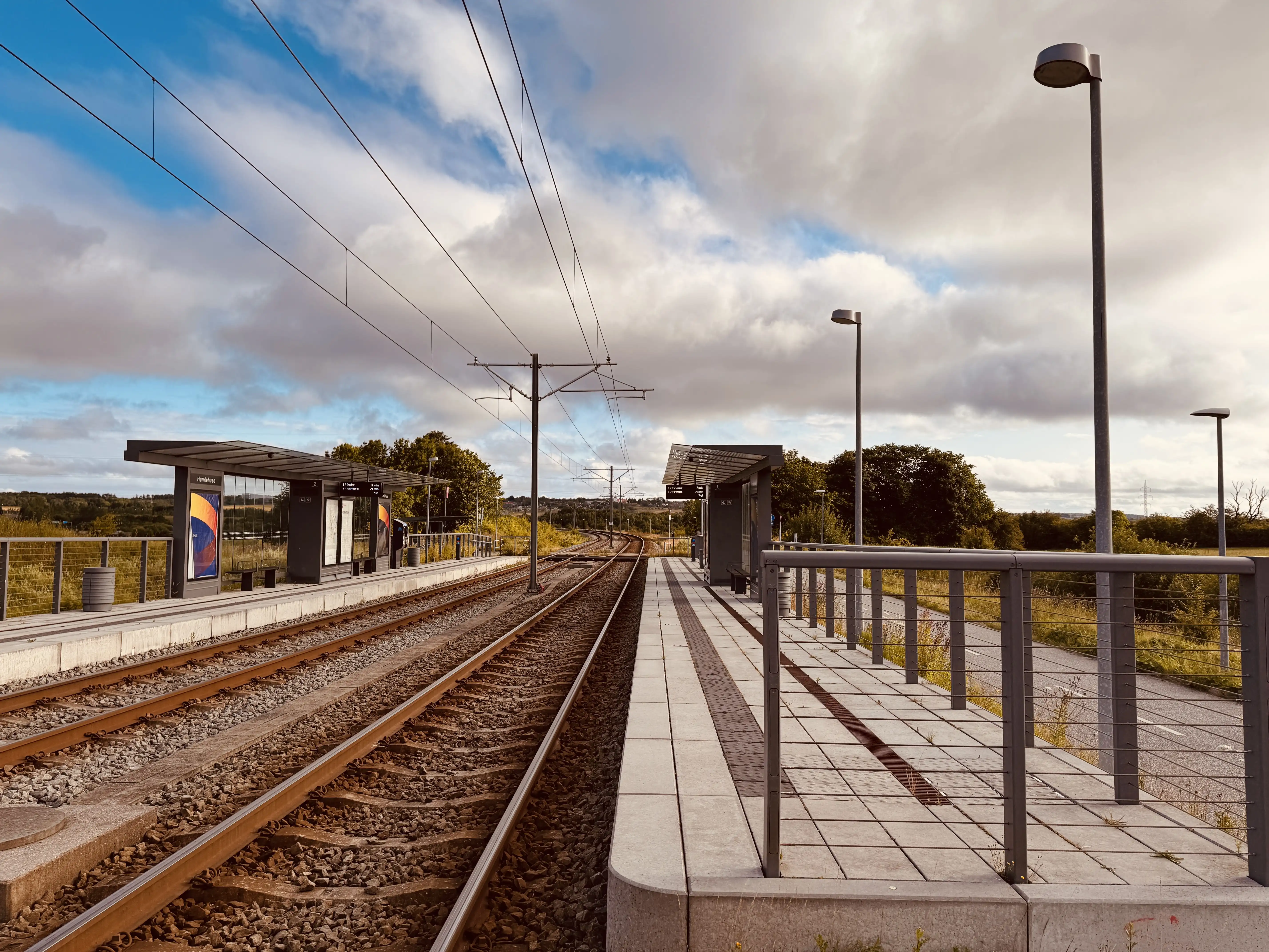 Billede af Humlehuse Letbanestation. Billede af Humlehuse Letbanestation.
