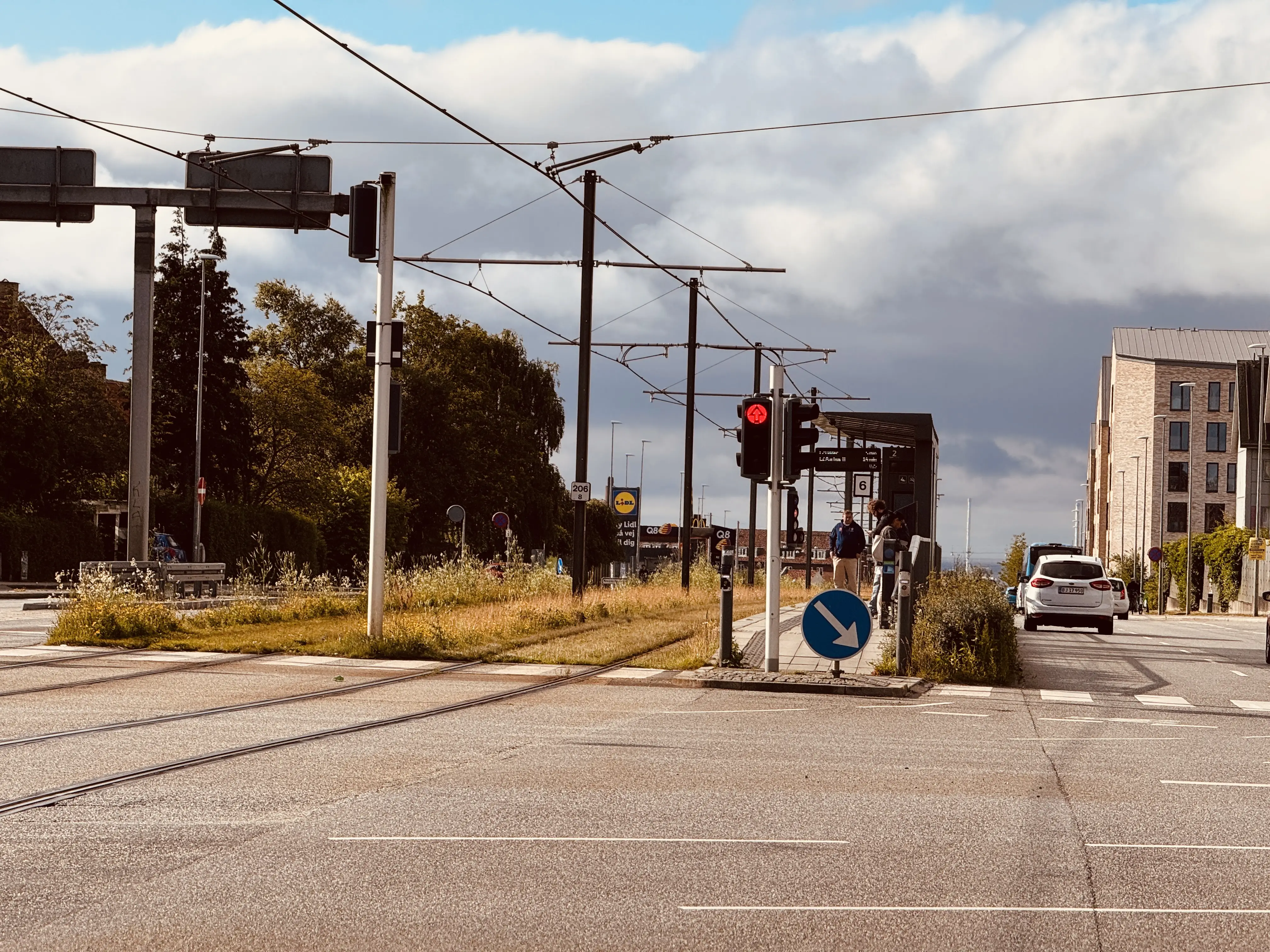 Billede af Vandtårnet (Ringvejen) Letbanestation.