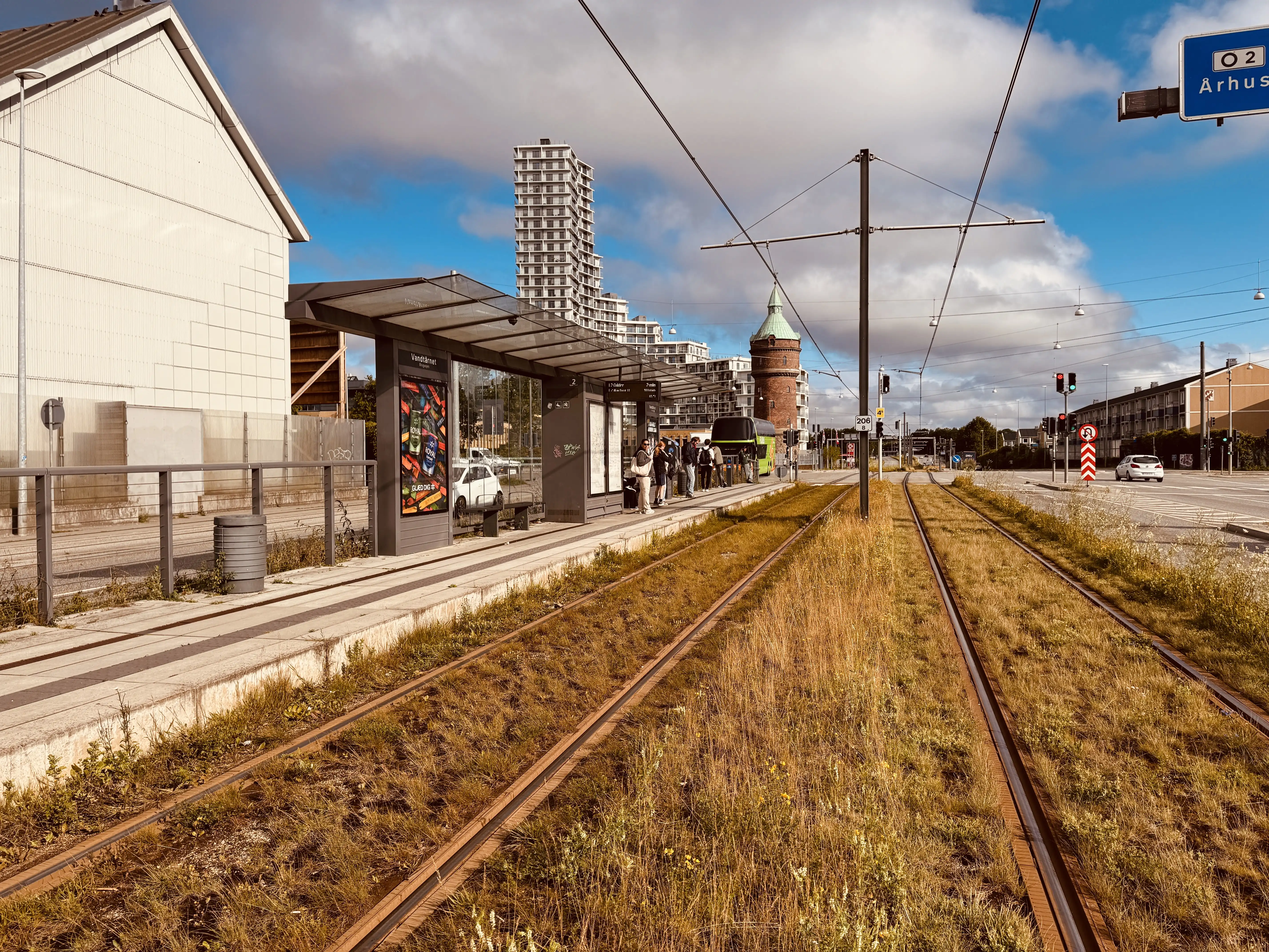 Billede af Vandtårnet (Ringvejen) Letbanestation.